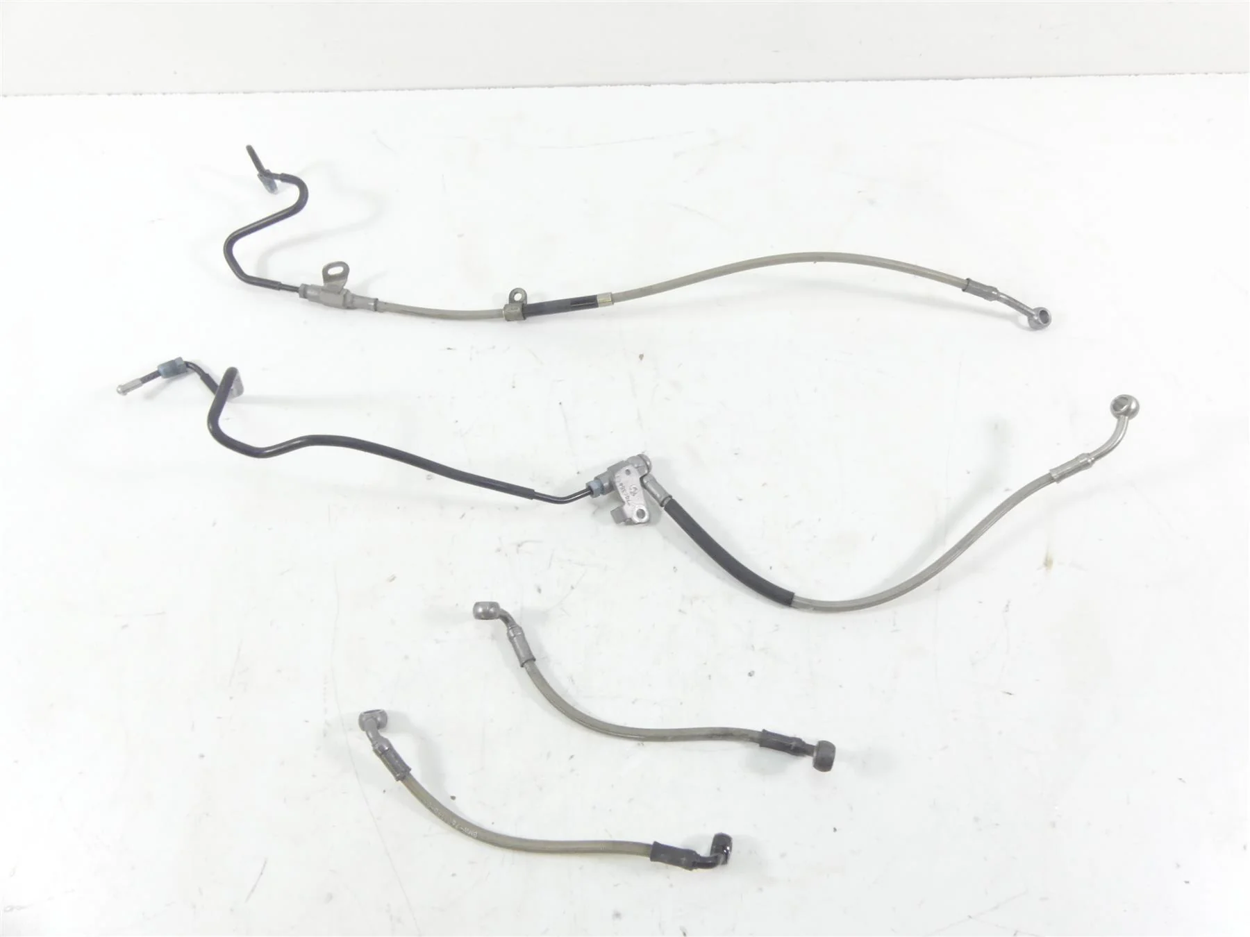 2011 BMW R1200GS K255 Adv Front Abs Brake Line Set 34327671789