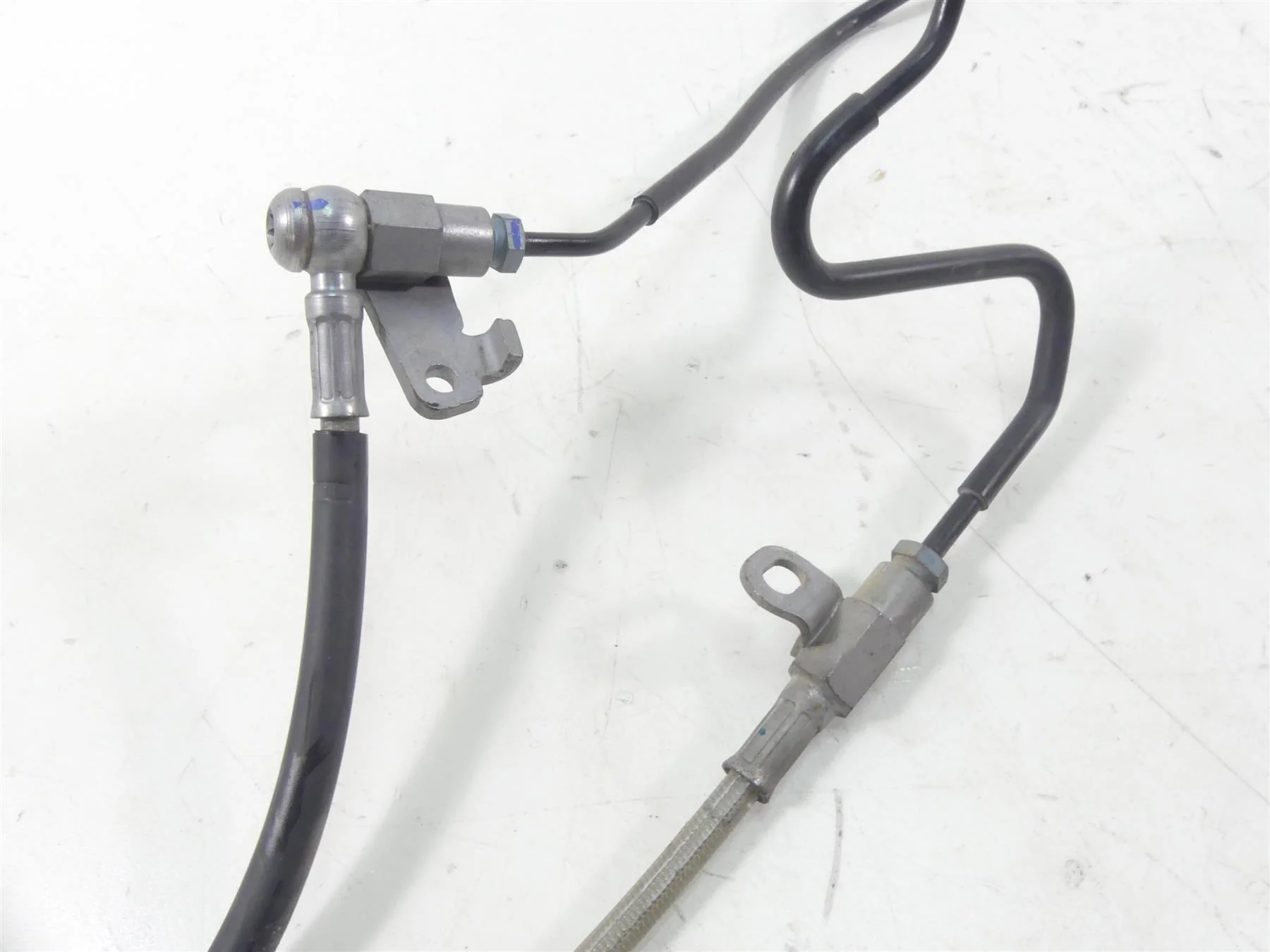 2011 BMW R1200GS K255 Adv Front Abs Brake Line Set 34327671789 - Image 4