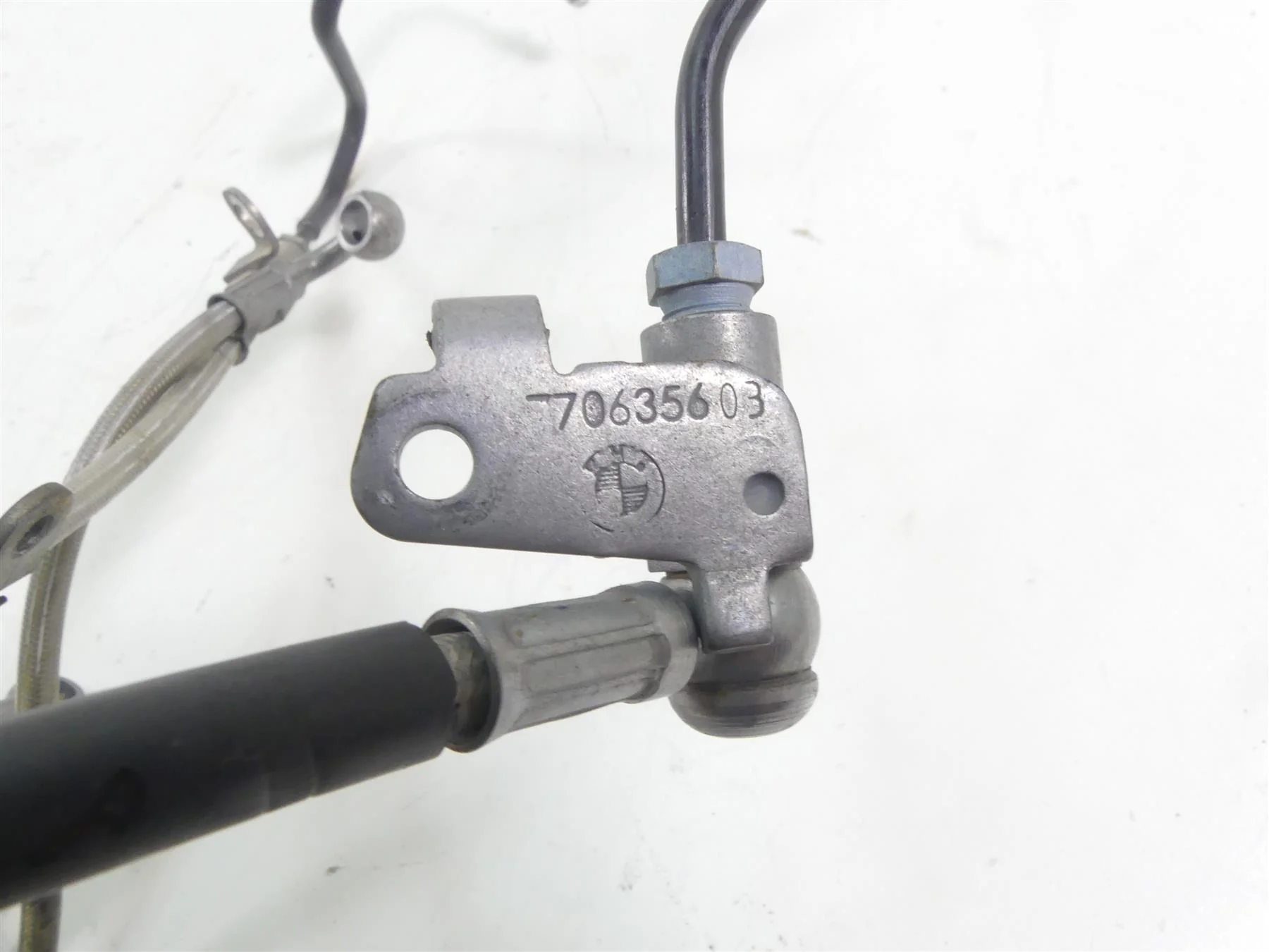 2011 BMW R1200GS K255 Adv Front Abs Brake Line Set 34327671789 - Image 8