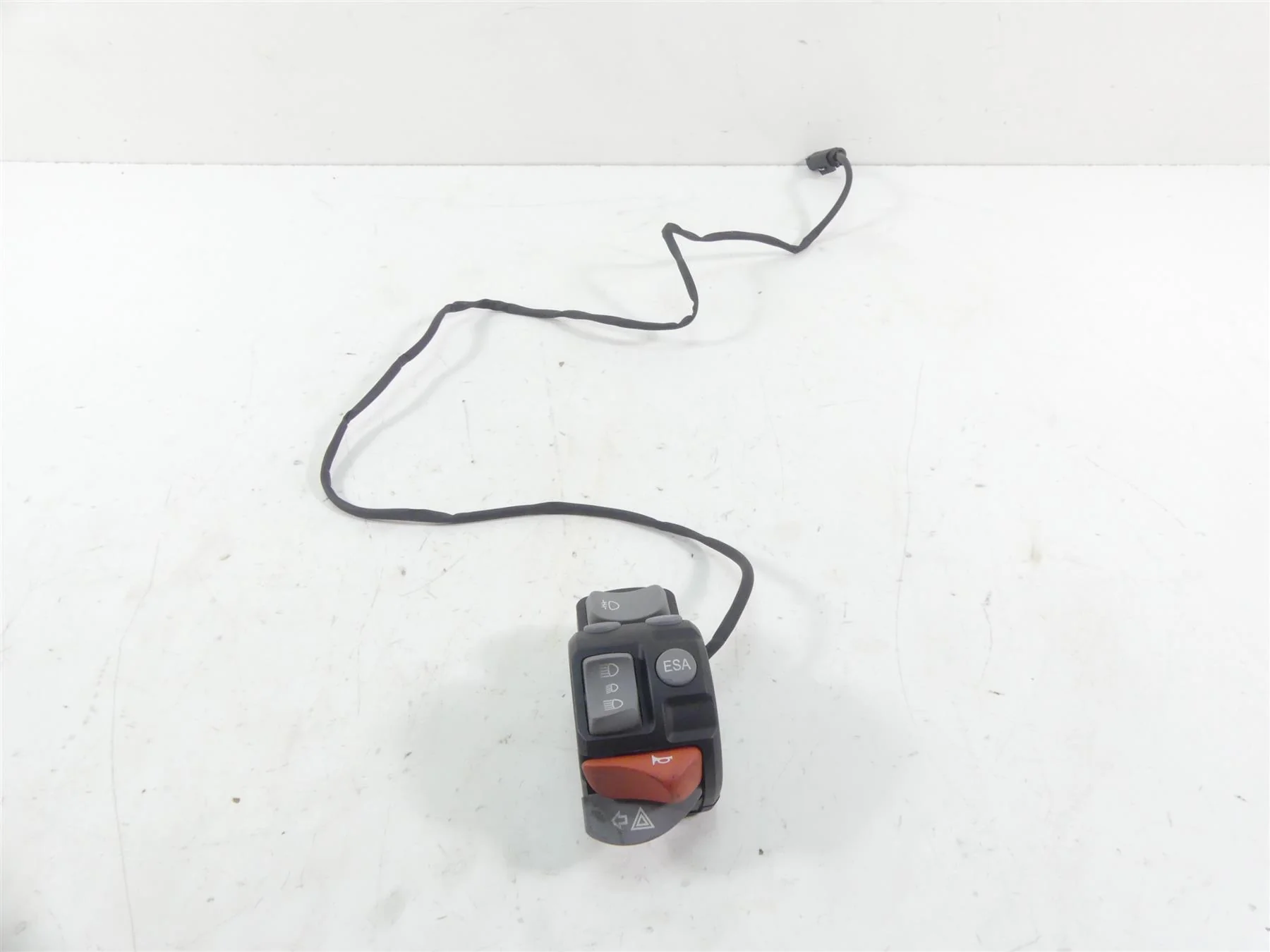 2011 BMW R1200GS K255 Adv Left Esa Abs Asc Light Horn Control Switch 61317704627