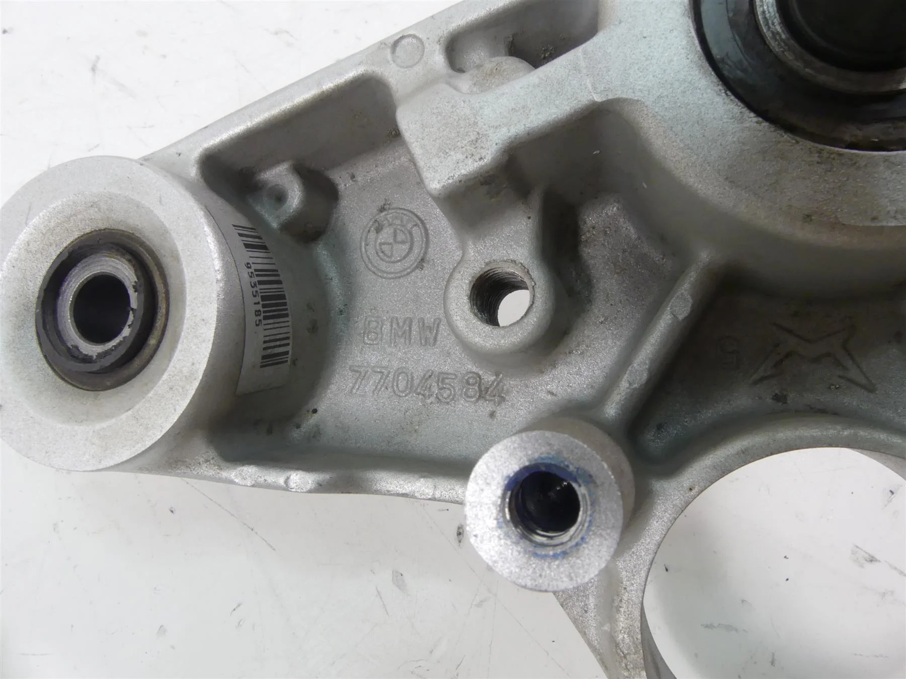 2011 BMW R1200GS K255 Adv Marzocchi Upper Triple Tree Steering Clamp 31427718170 - Image 9