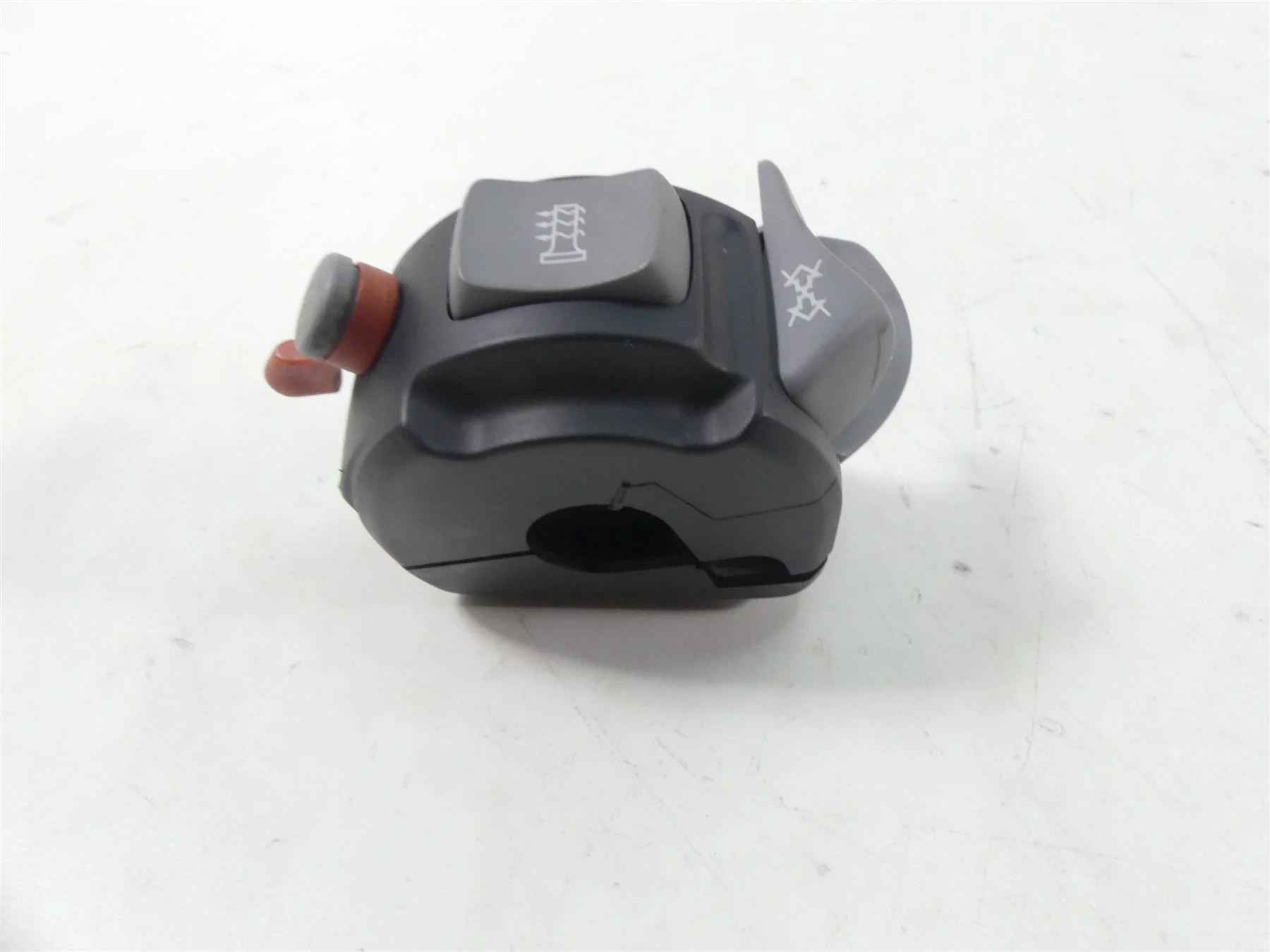 2011 BMW R1200GS K255 Adv Right Start Stop Heat Control Switch 61317694982 - Image 3