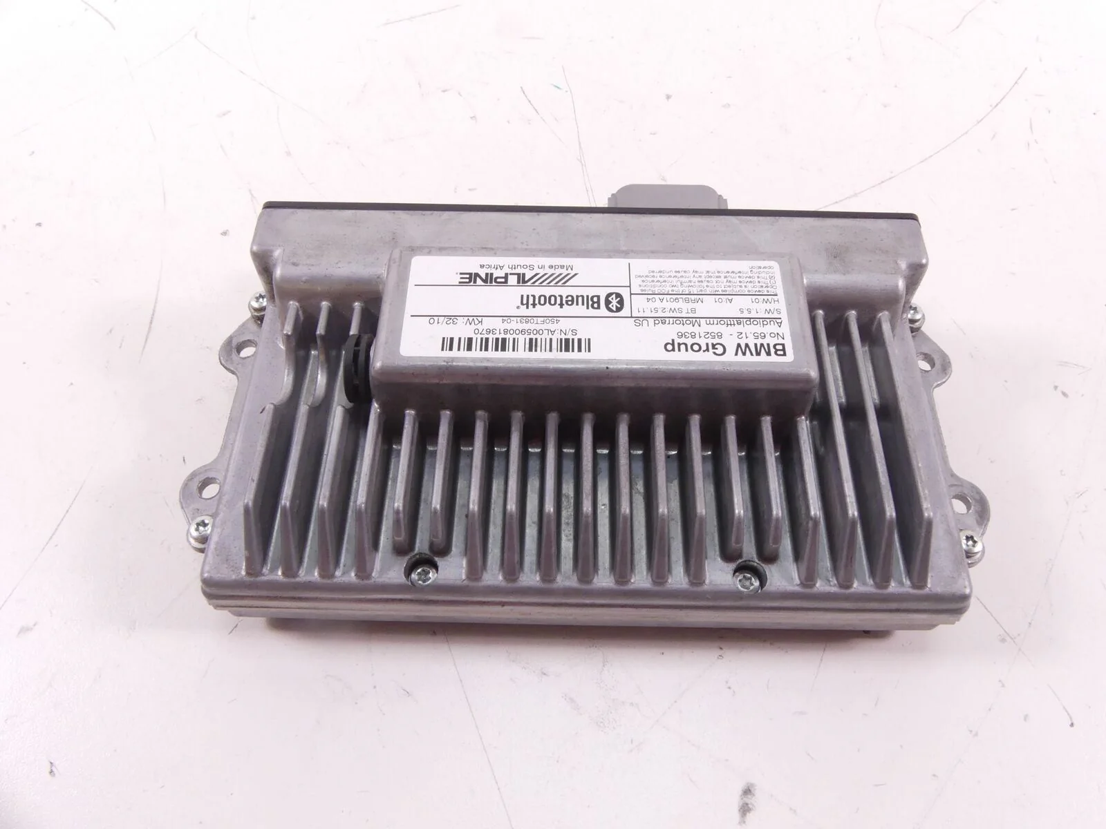 2011 BMW R1200RT K26 Radio Audio Control Multimedia Bluetooth Module 65128521836 - Image 3