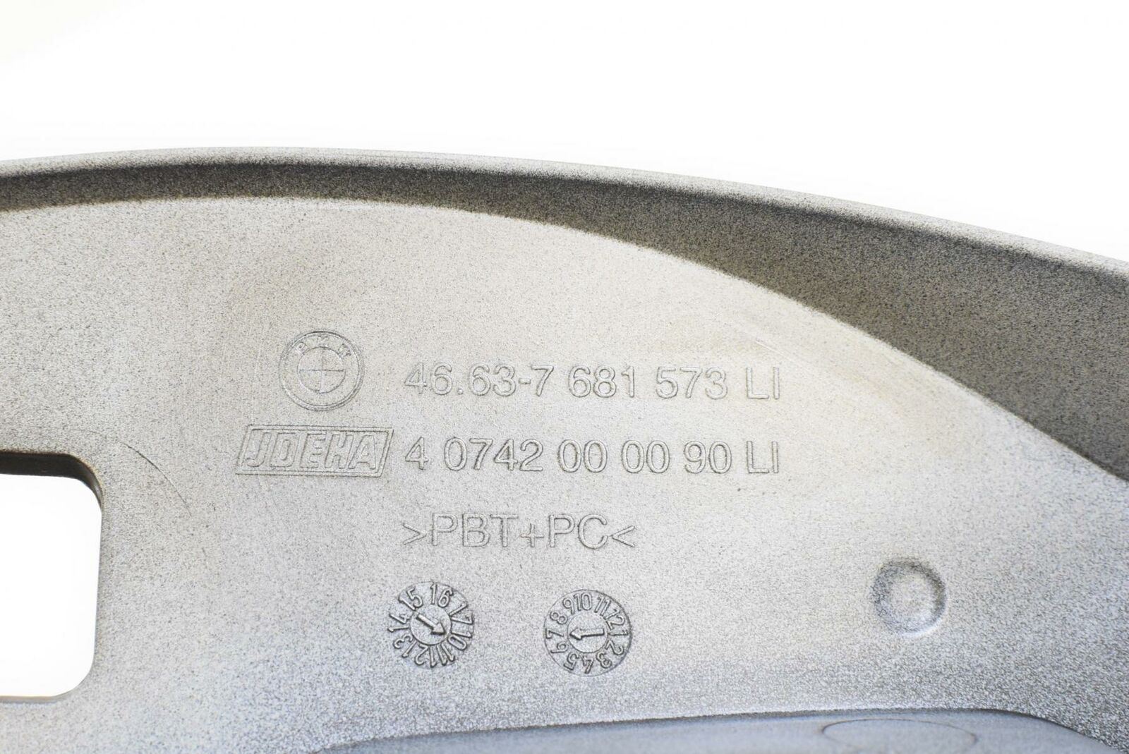 2011 BMW R1200RT R1200 RT K26 Left Tail Fairing Cover -Thundergrey 46637681573 - Image 12