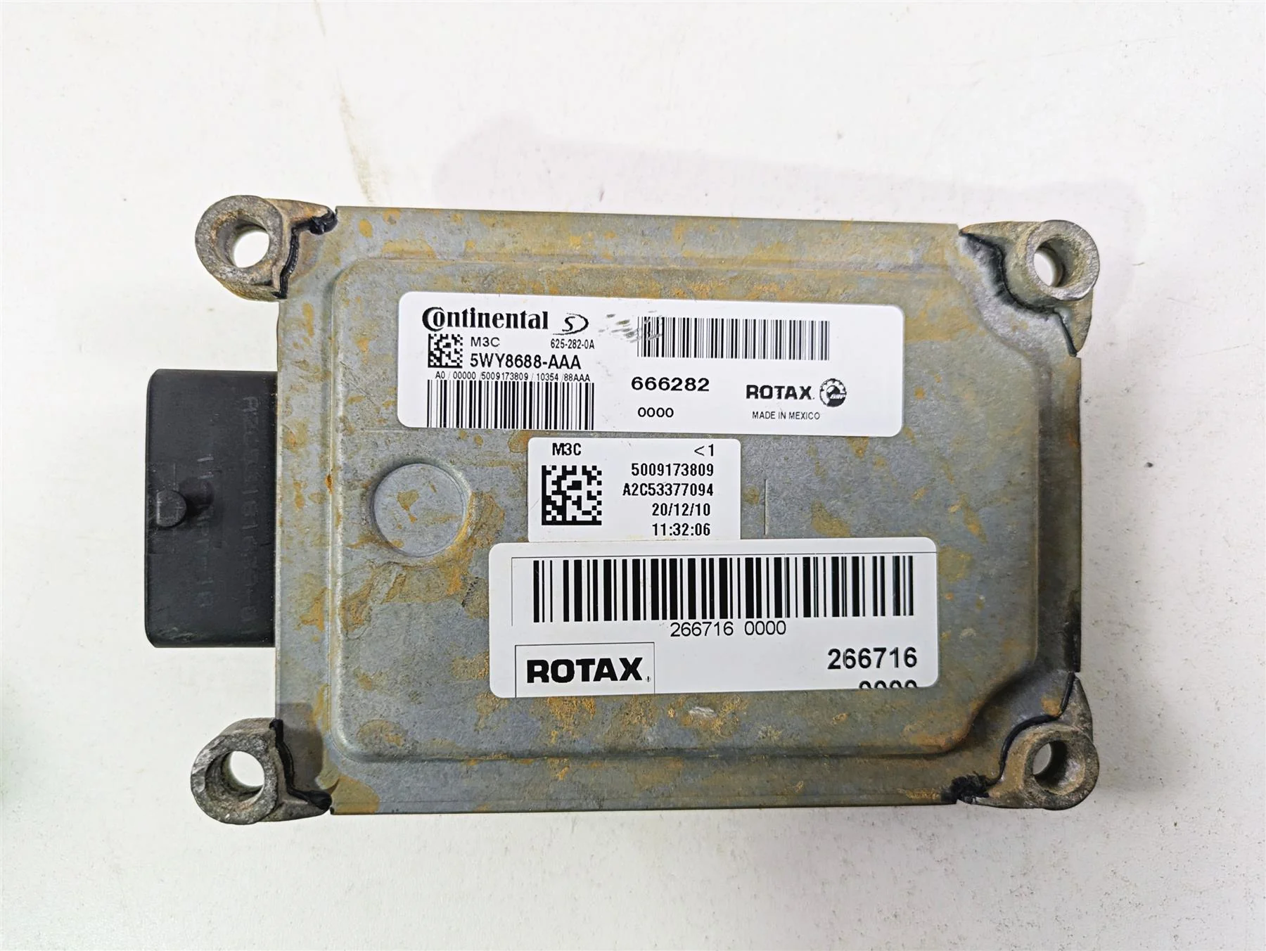 2011 Can-Am Outlander 650 4X4 XT Cdi Ecu Ecm Ignition Switch Key Set 420266716 - Image 11