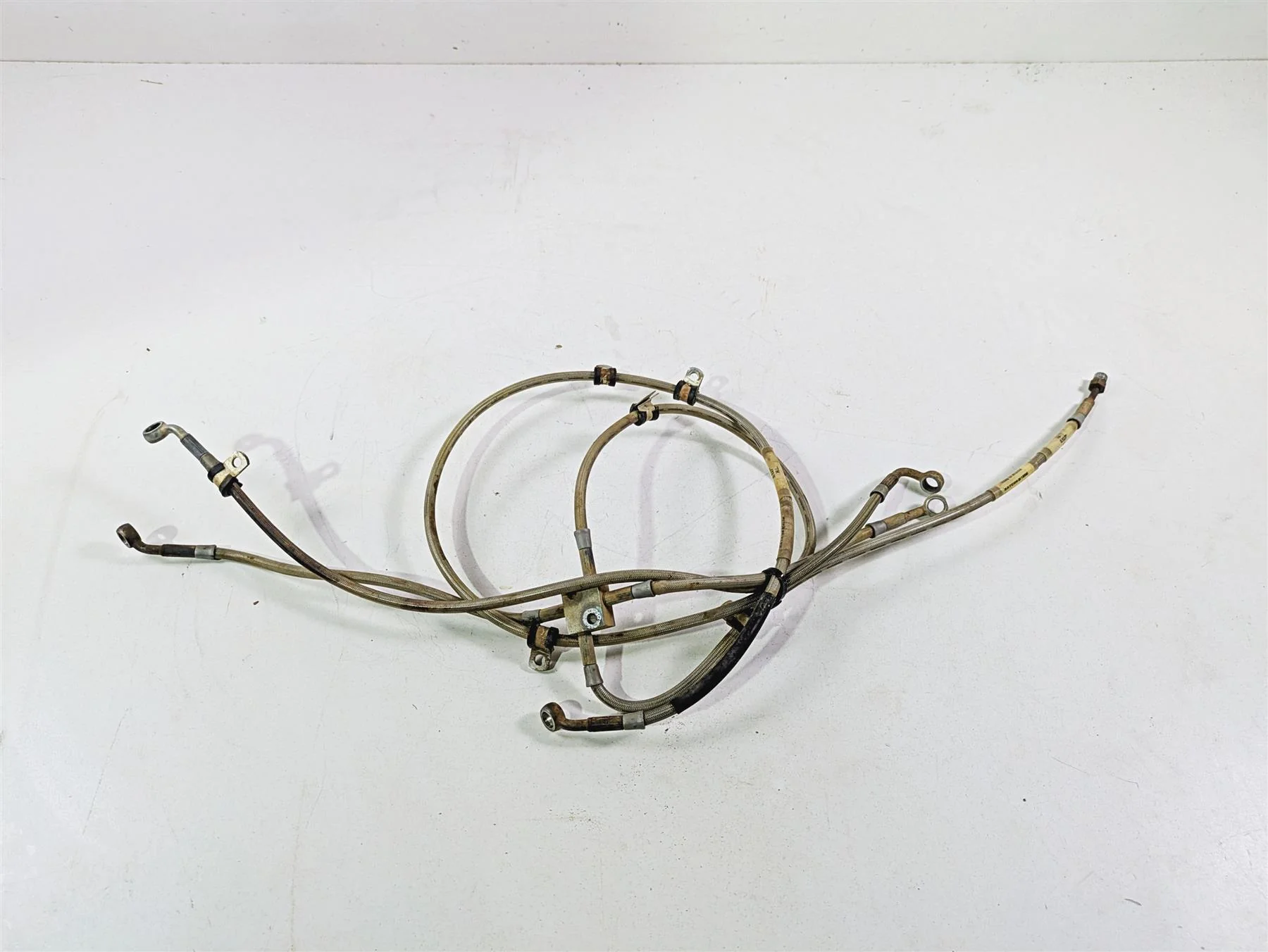 2011 Can-Am Outlander 650 4X4 XT Full Brake Line Hose Set 705600579 705600925 - Image 12