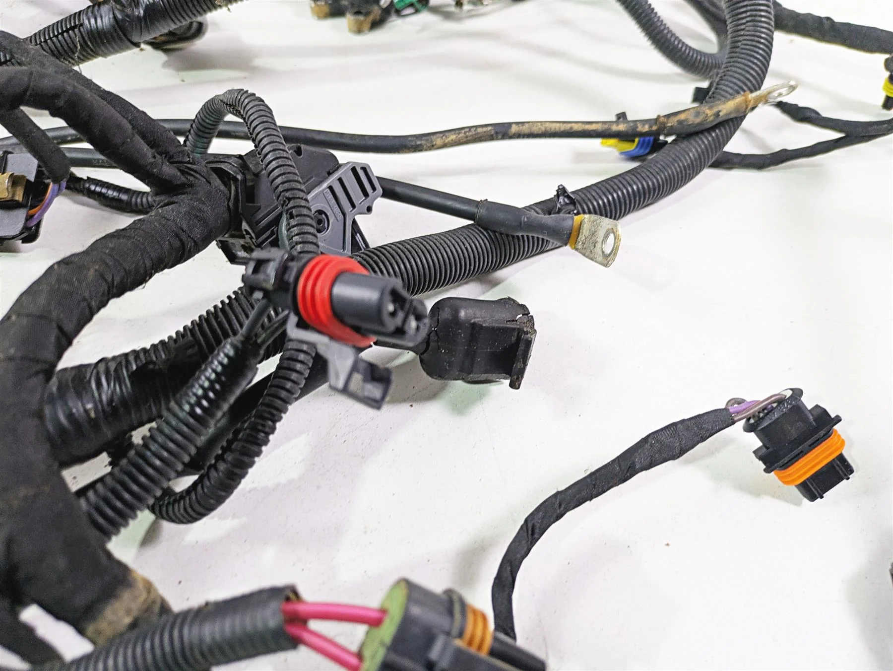 2011 Can-Am Outlander 650 4X4 XT Main Wiring Harness Loom - No Cut 710002118 - Image 11