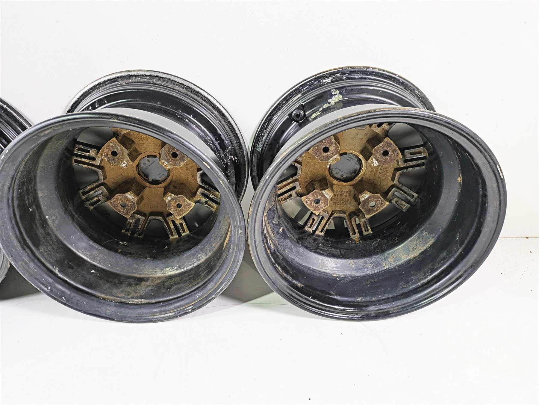 2011 Can-Am Outlander 650 4X4 XT Oem 12x6 Front 12x7.5 Rear Wheel Set 705400687 - Image 11