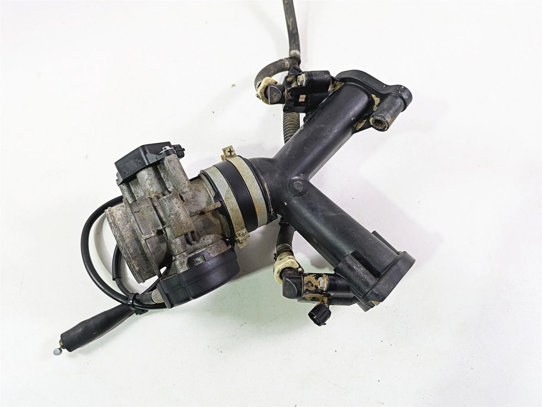 2011 Can-Am Outlander 650 4X4 XT Throttle Body Fuel Injector 420296876 420685326 - Image 6