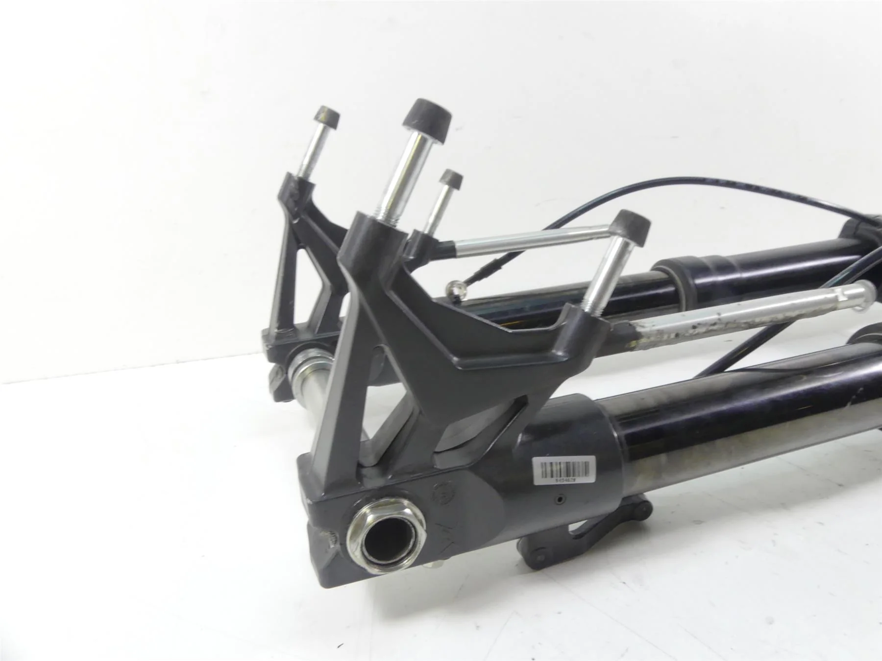2011 Ducati Hypermotard 1100 SP Front Marzocchi Forks Triple Tree Set 34520331A - Image 7