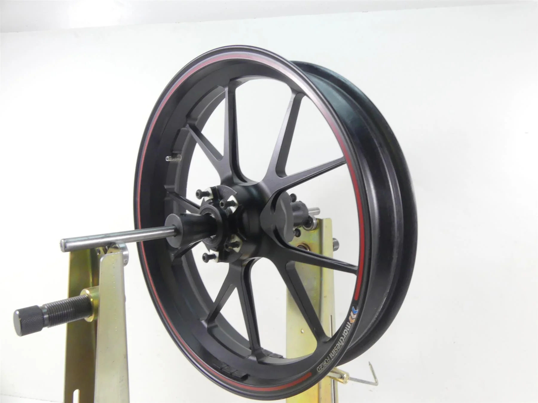 2011 Ducati Hypermotard 1100 SP Marchesini Forged Front Wheel  17x3.5 50121151 - Image 2