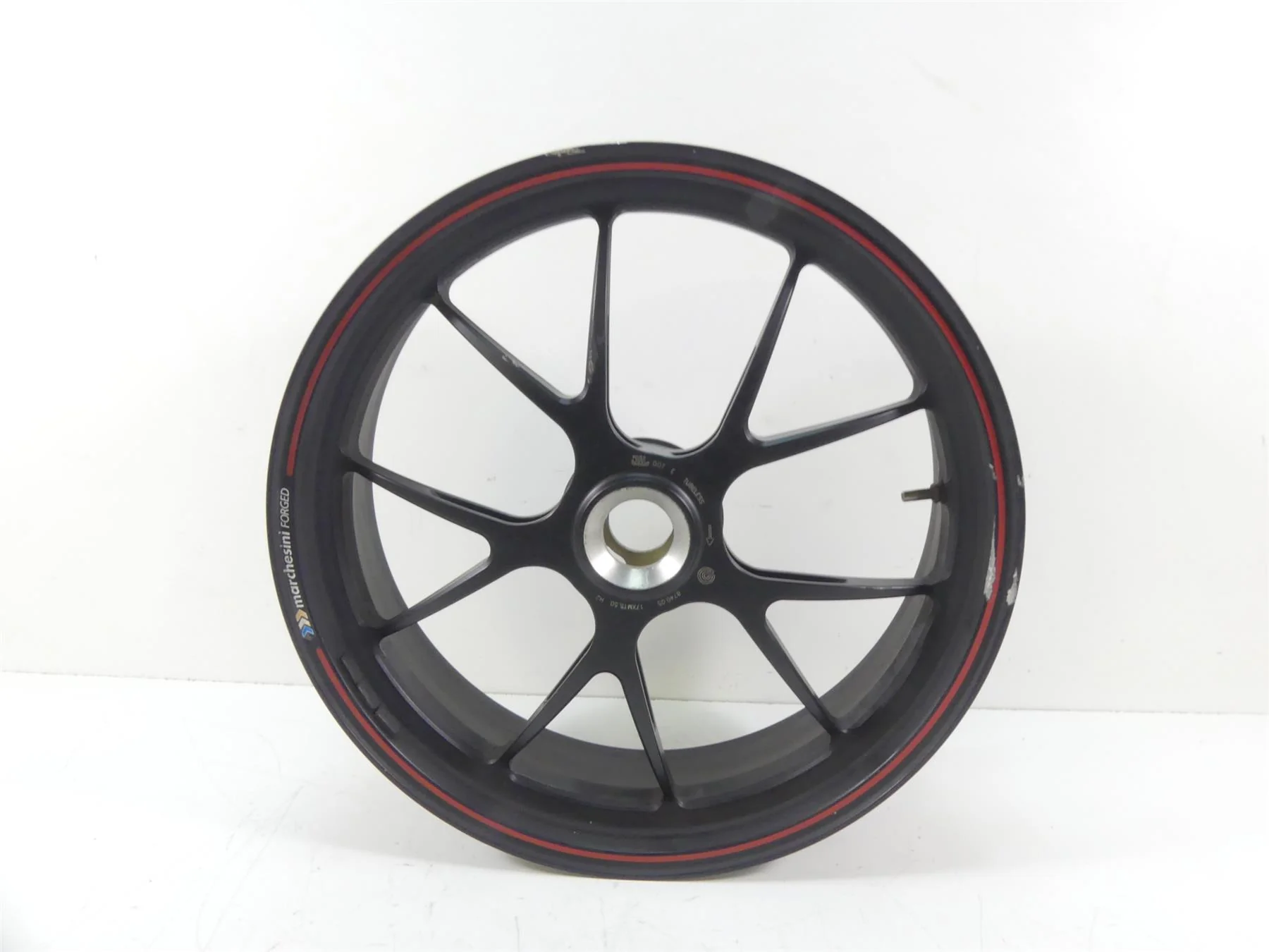 2011 Ducati Hypermotard 1100 SP Marchesini Forged Rear Wheel Rim 17x5.5 50221291