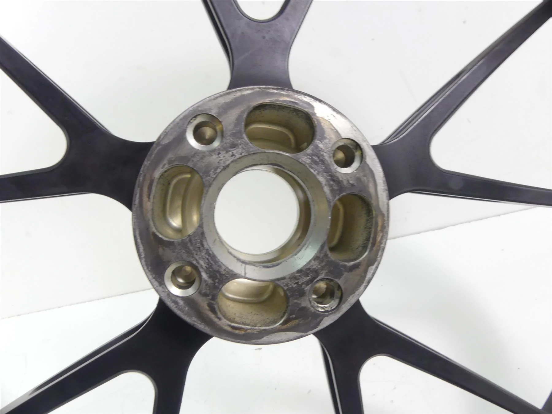 2011 Ducati Hypermotard 1100 SP Marchesini Forged Rear Wheel Rim 17x5.5 50221291 - Image 10