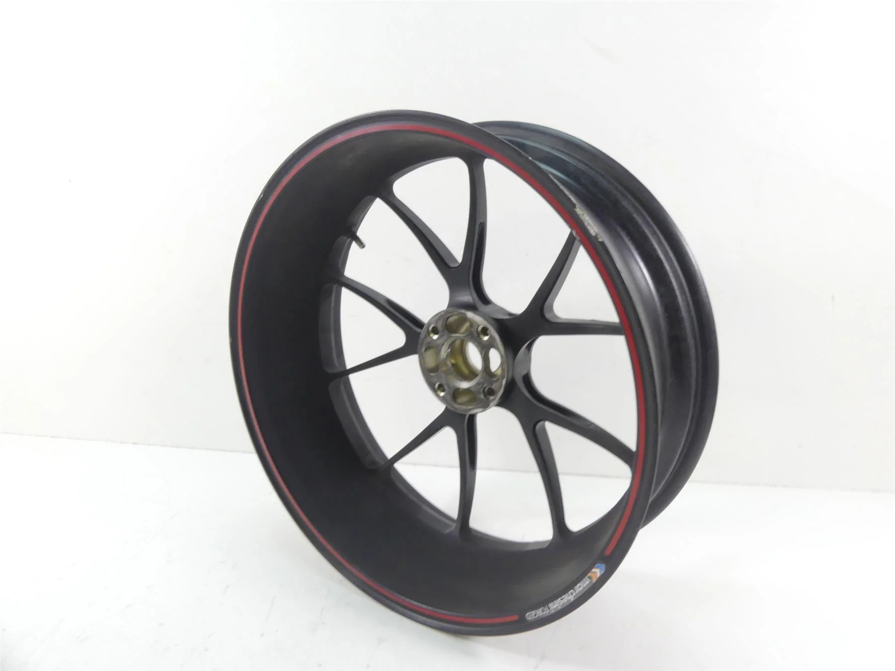 2011 Ducati Hypermotard 1100 SP Marchesini Forged Rear Wheel Rim 17x5.5 50221291 - Image 4