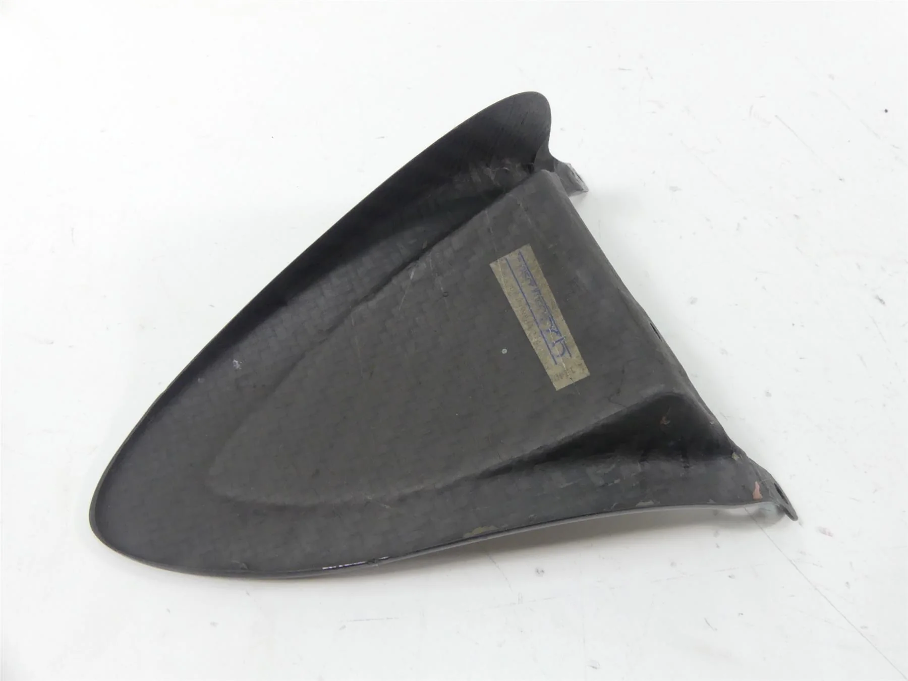 2011 Ducati Hypermotard 1100 SP Rear Carbon Fiber Fender Mud Guard 56510522A - Image 2