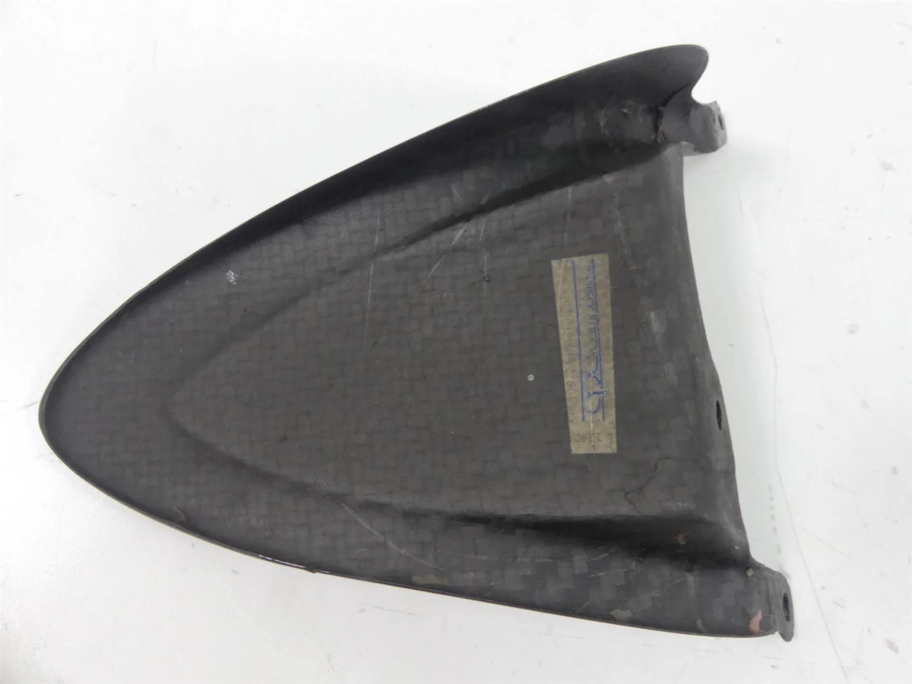 2011 Ducati Hypermotard 1100 SP Rear Carbon Fiber Fender Mud Guard 56510522A - Image 6