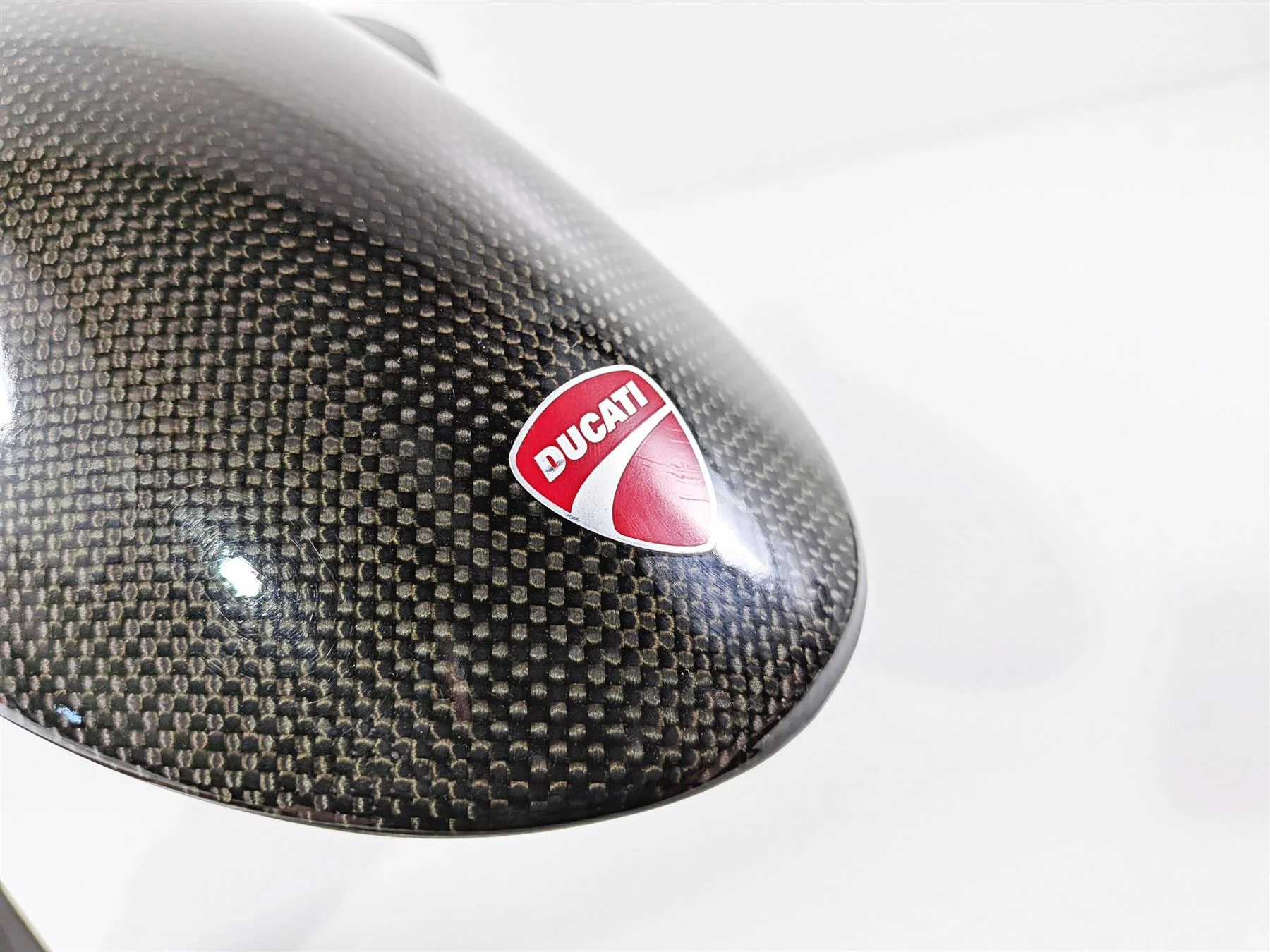 2011 Ducati Streetfighter 1098 S Front Carbon Fiber Fender 56420791B - Image 8