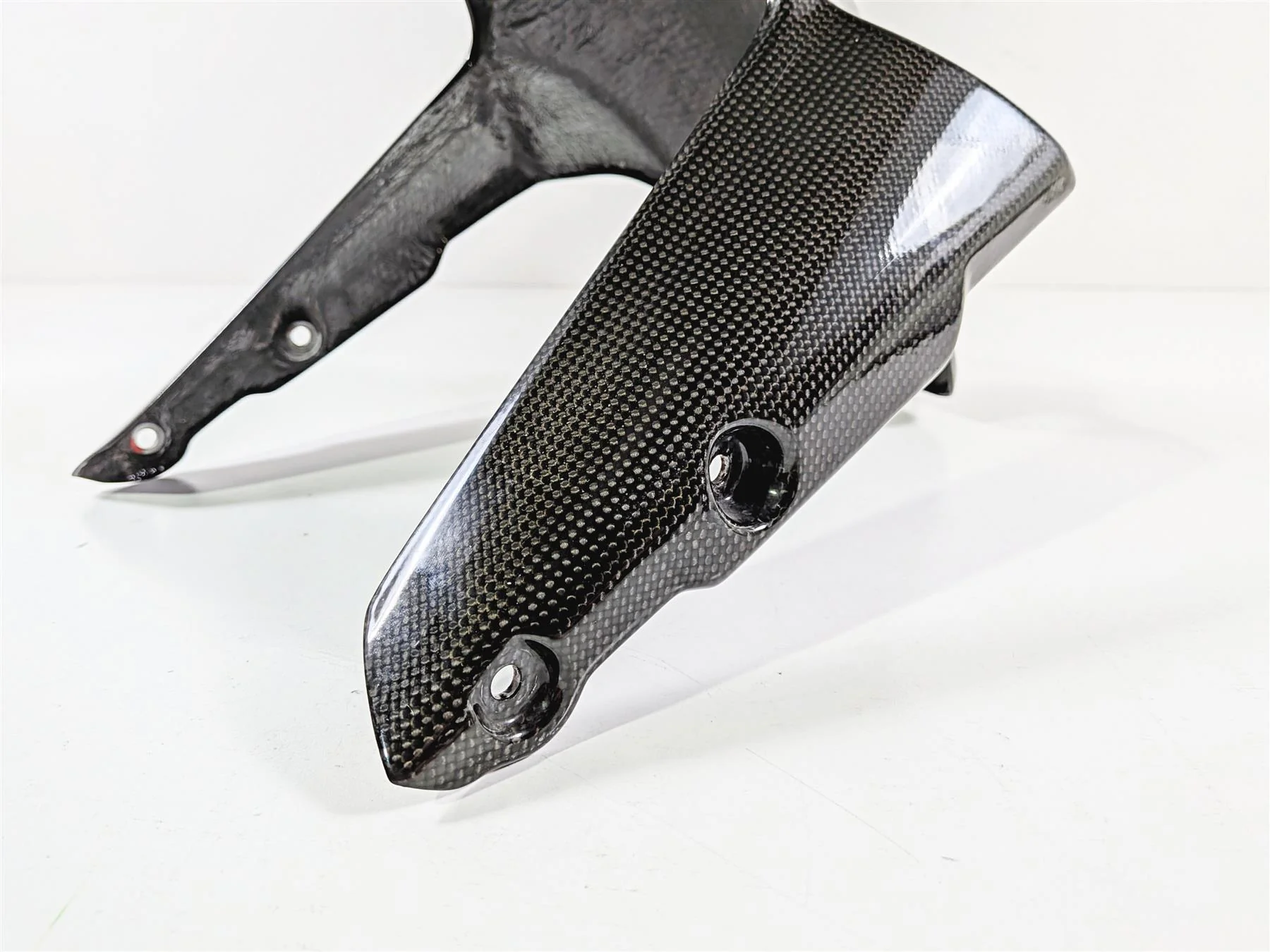 2011 Ducati Streetfighter 1098 S Front Carbon Fiber Fender 56420791B - Image 9