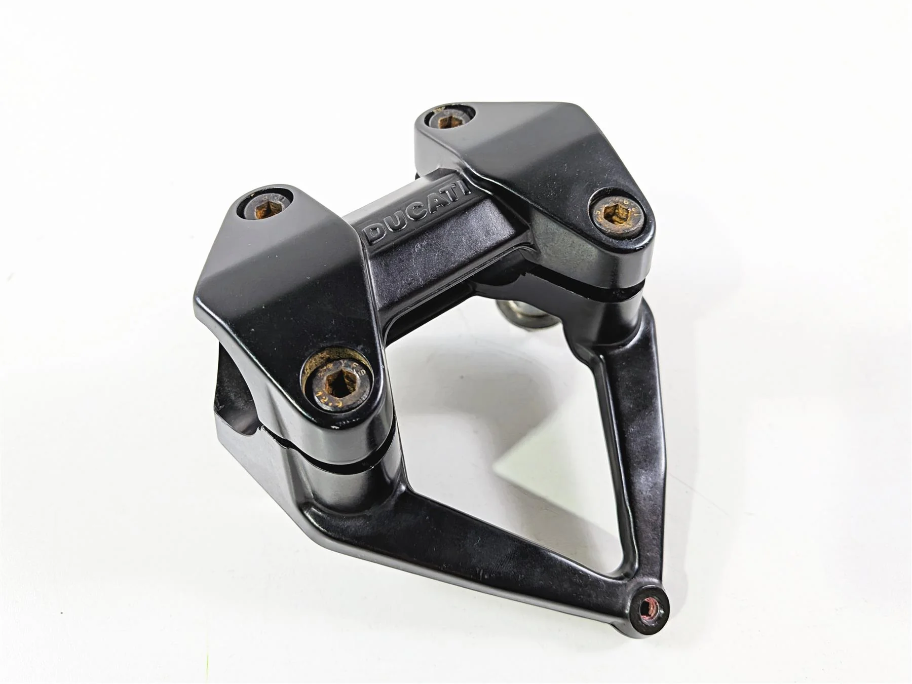 2011 Ducati Streetfighter 1098 S Handlebar Riser Holder Set 36011021A