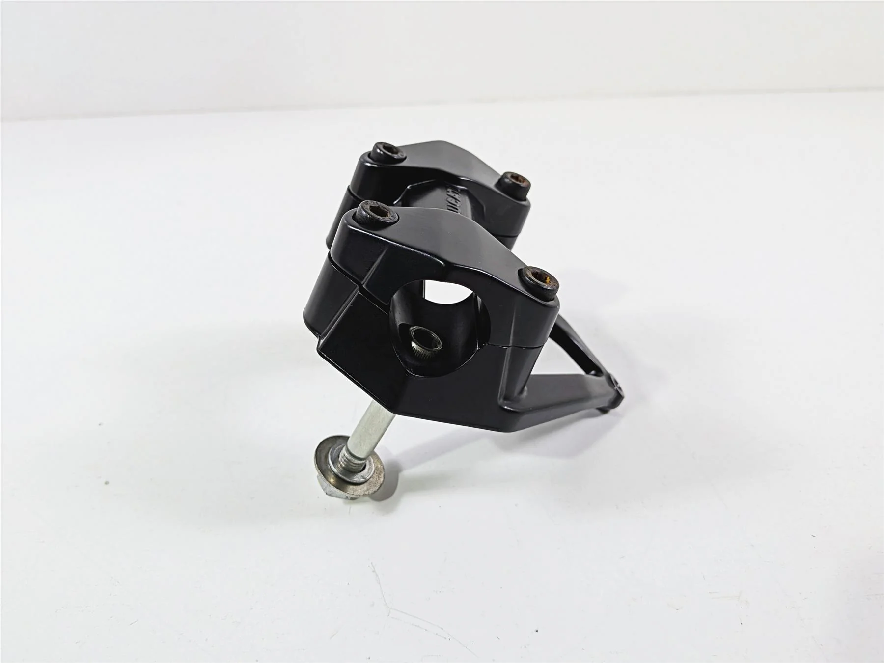 2011 Ducati Streetfighter 1098 S Handlebar Riser Holder Set 36011021A - Image 4