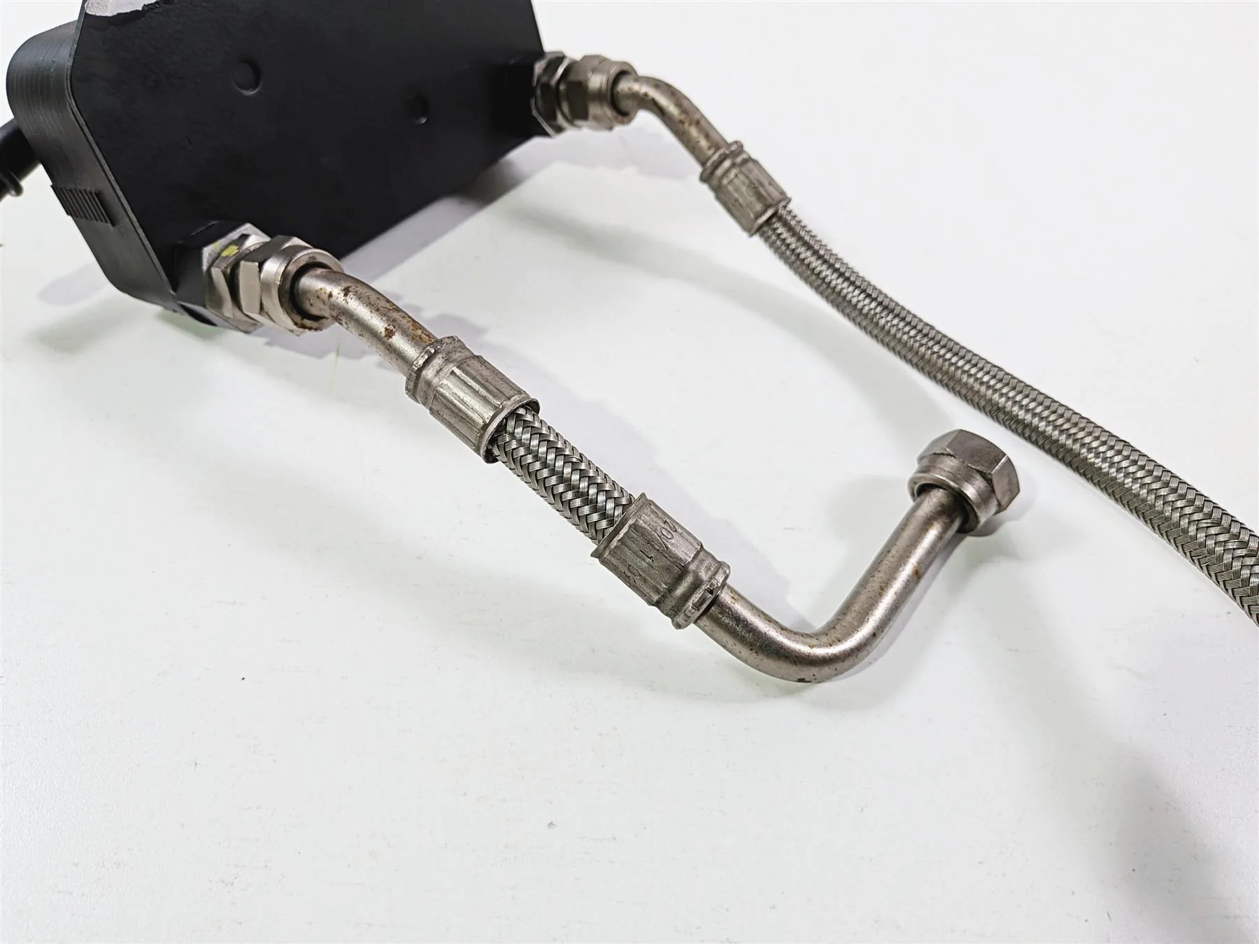 2011 Ducati Streetfighter 1098 S Oil Cooler & Lines 54710011A - Image 10