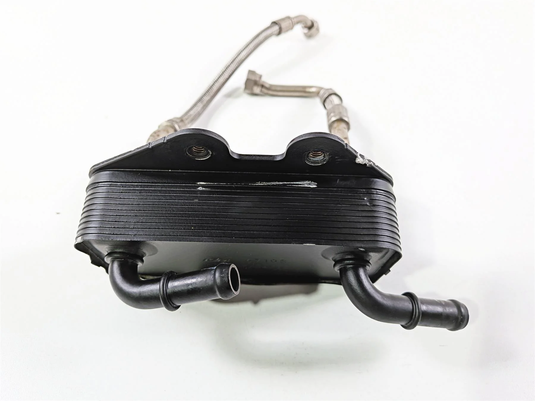 2011 Ducati Streetfighter 1098 S Oil Cooler & Lines 54710011A - Image 12