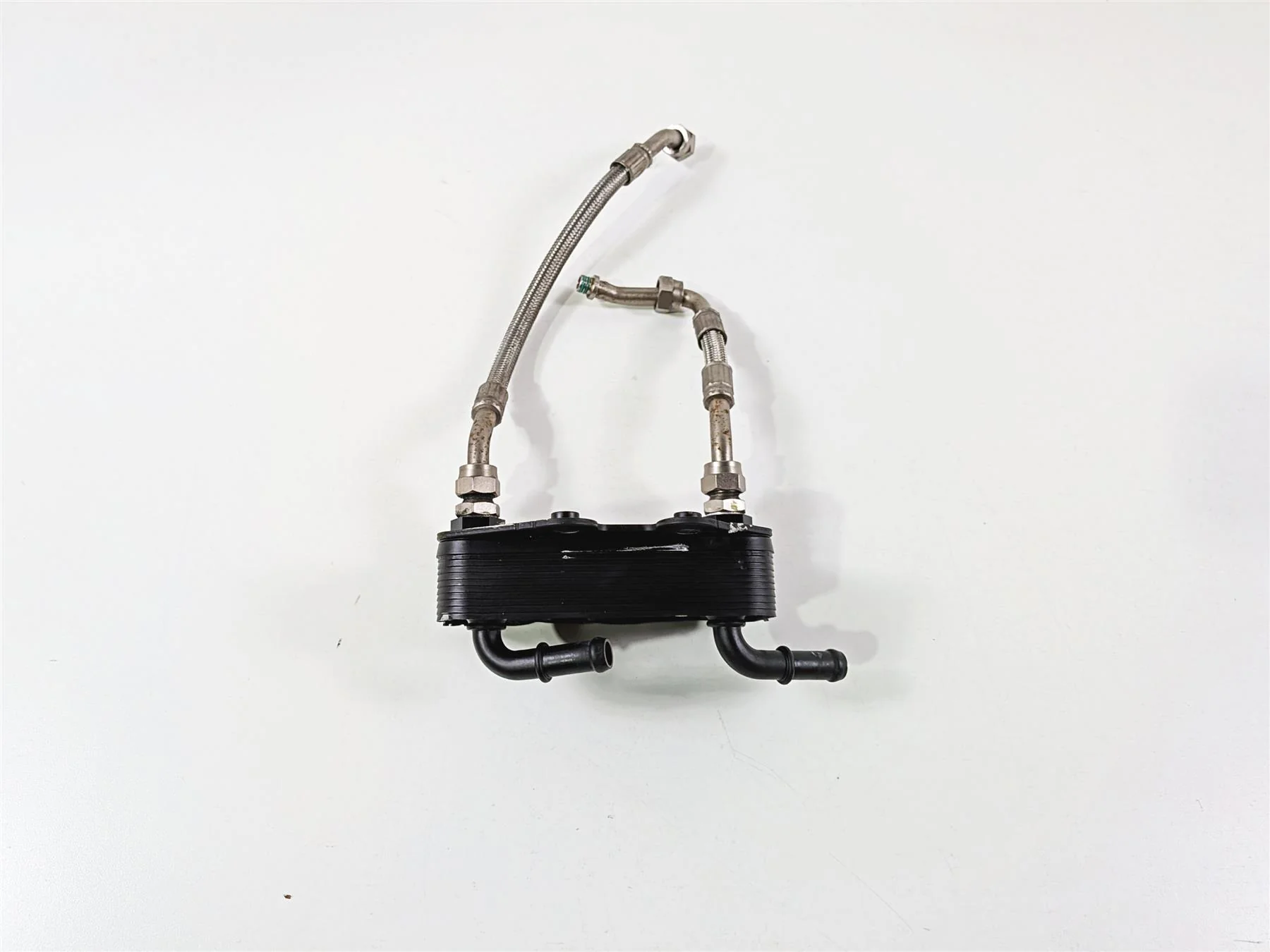 2011 Ducati Streetfighter 1098 S Oil Cooler & Lines 54710011A - Image 2