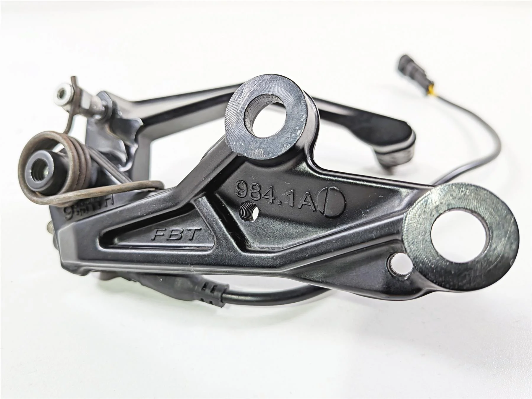 2011 Ducati Streetfighter 1098 S Rear Brake Pedal & Mount 45710471A 82919841A - Image 11