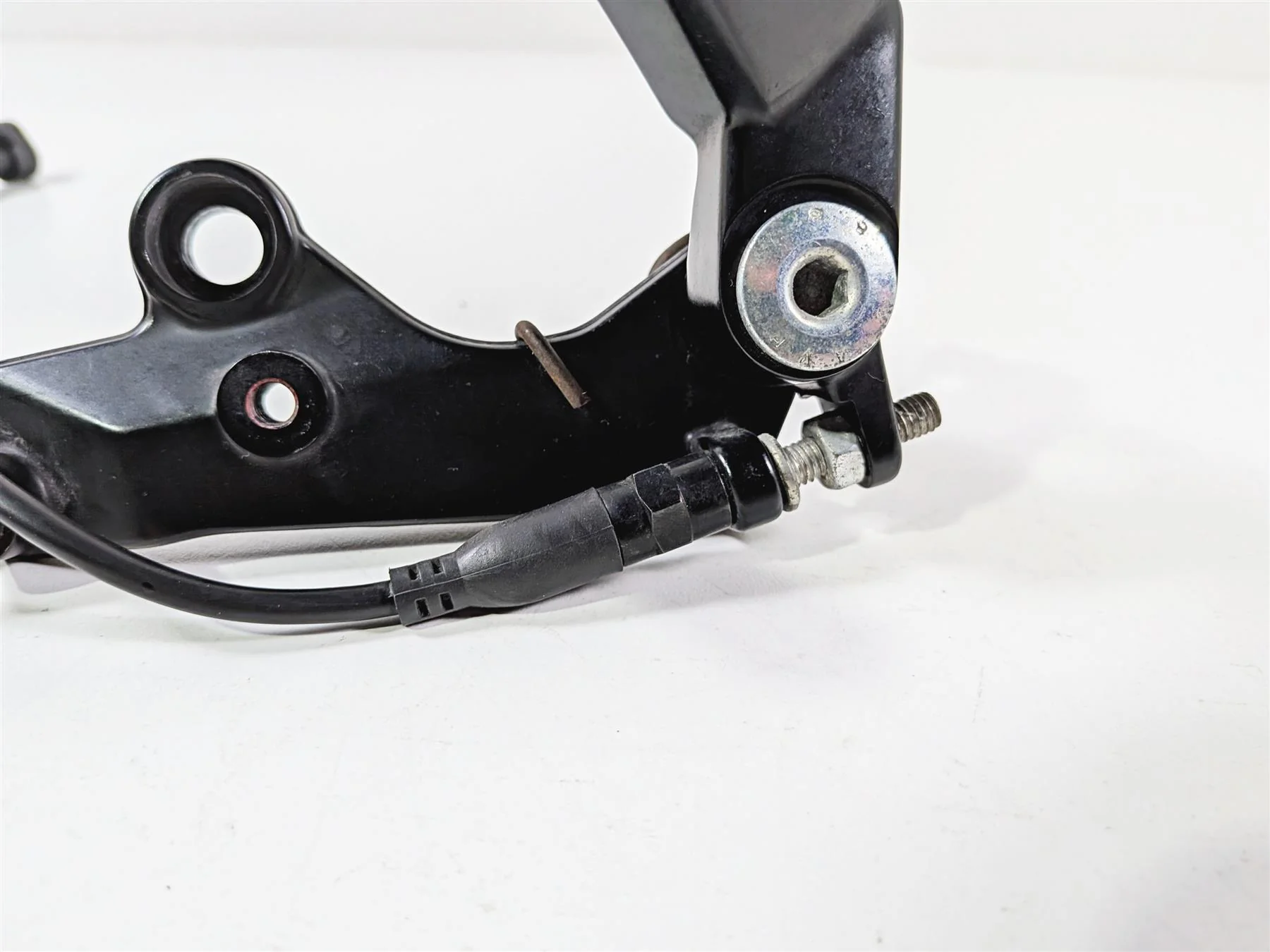 2011 Ducati Streetfighter 1098 S Rear Brake Pedal & Mount 45710471A 82919841A - Image 12