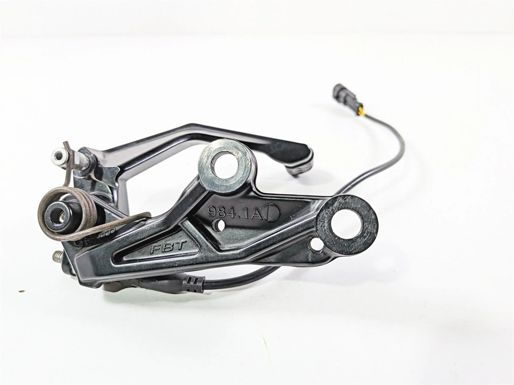 2011 Ducati Streetfighter 1098 S Rear Brake Pedal & Mount 45710471A 82919841A - Image 8