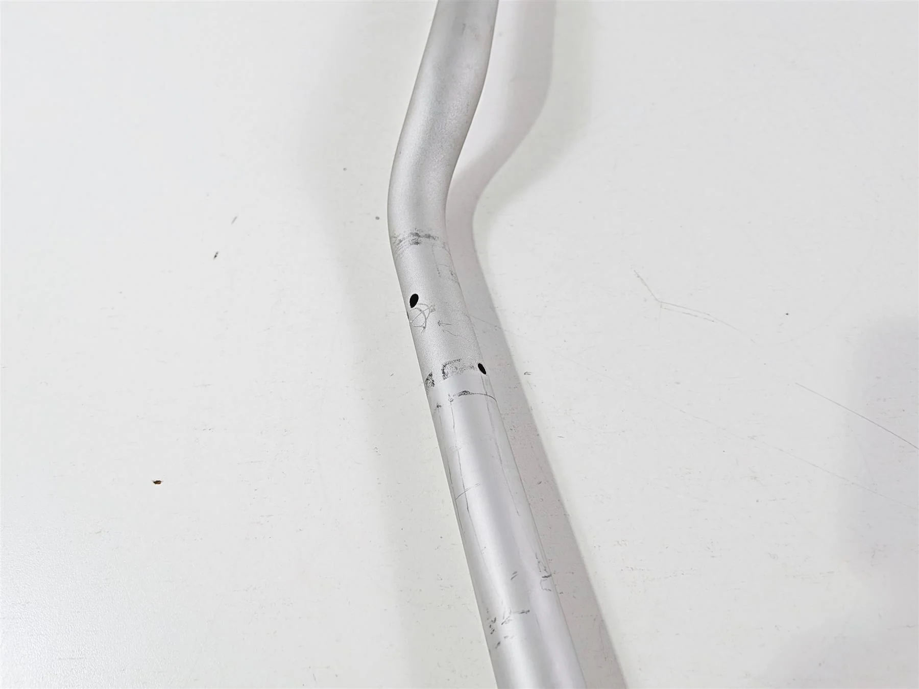 2011 Ducati Streetfighter 1098 S Straight Silver Handlebar Handle Bar 36011031A - Image 7