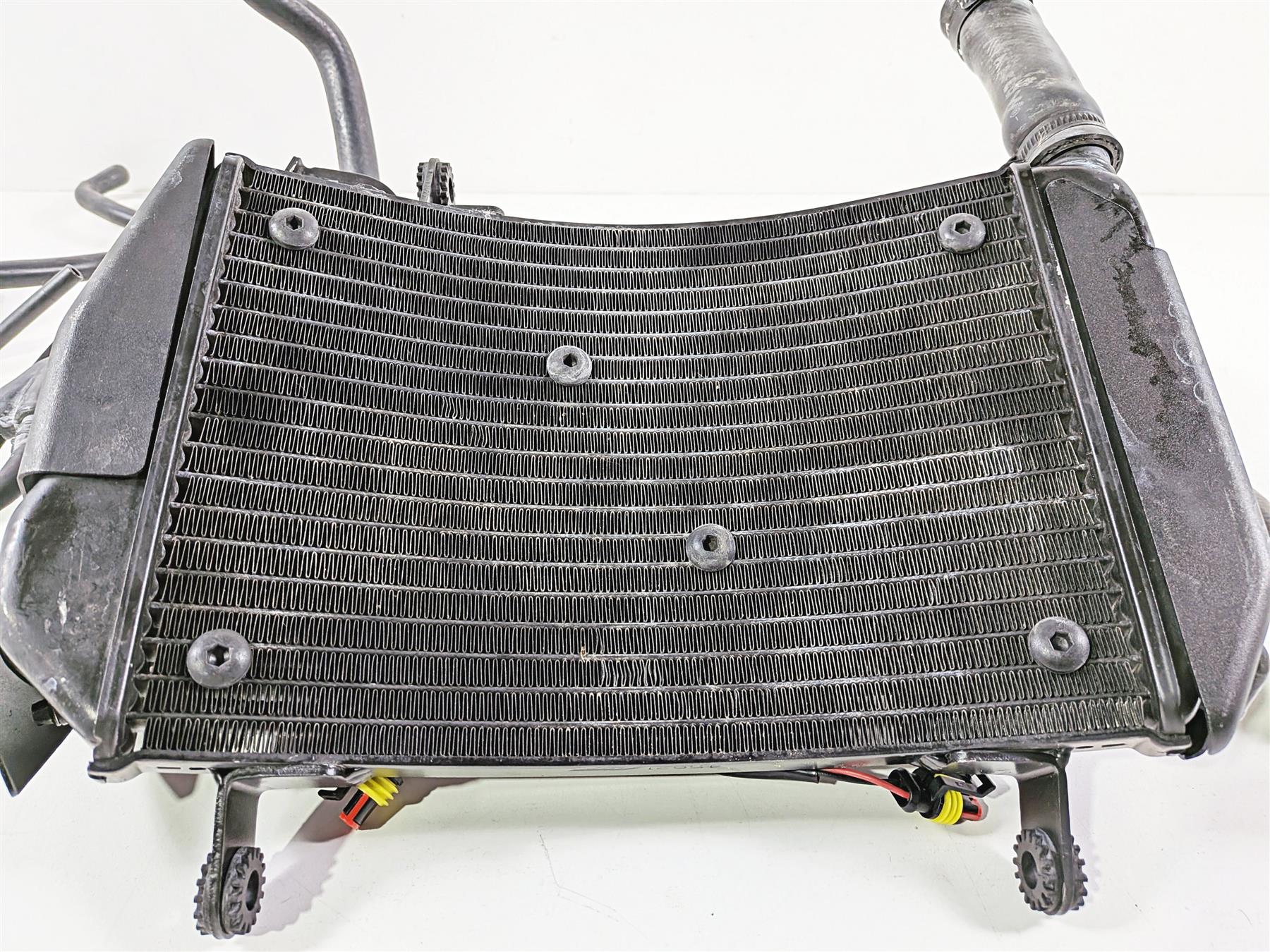2011 Ducati Streetfighter 1098 S Upper Radiator Fan Reservoir Set 54840841B - Image 8