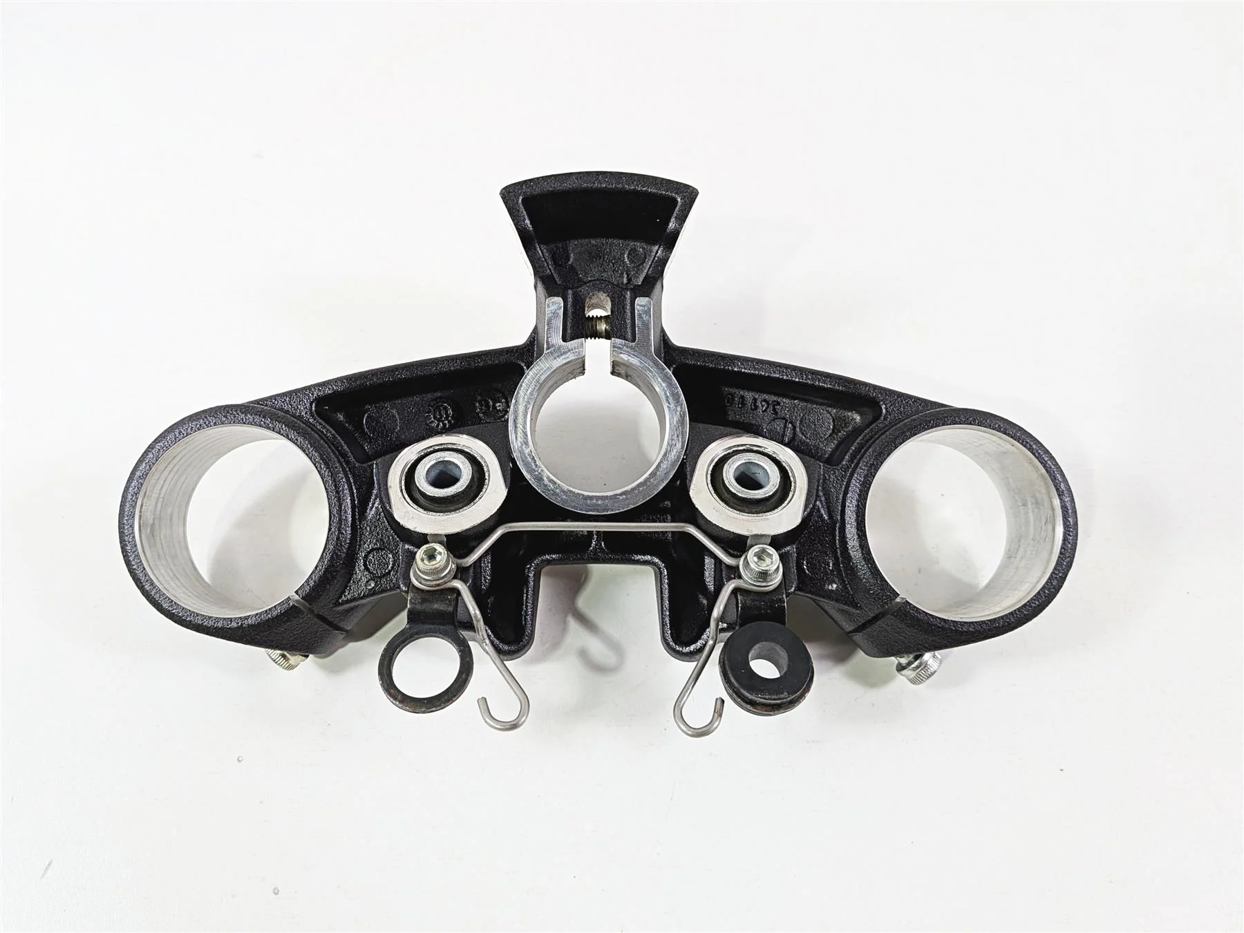 2011 Ducati Streetfighter 1098 S Upper Triple Tree Clamp Ohlins 53mm 34120712AA - Image 6