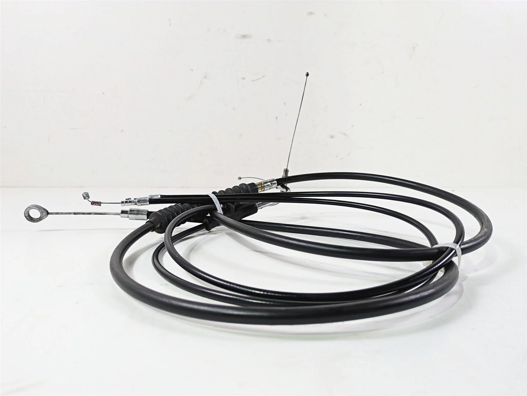 2011 Harley FXDC Dyna Super Glide 12" Extended Throttle Clutch Cable Set - Image 11