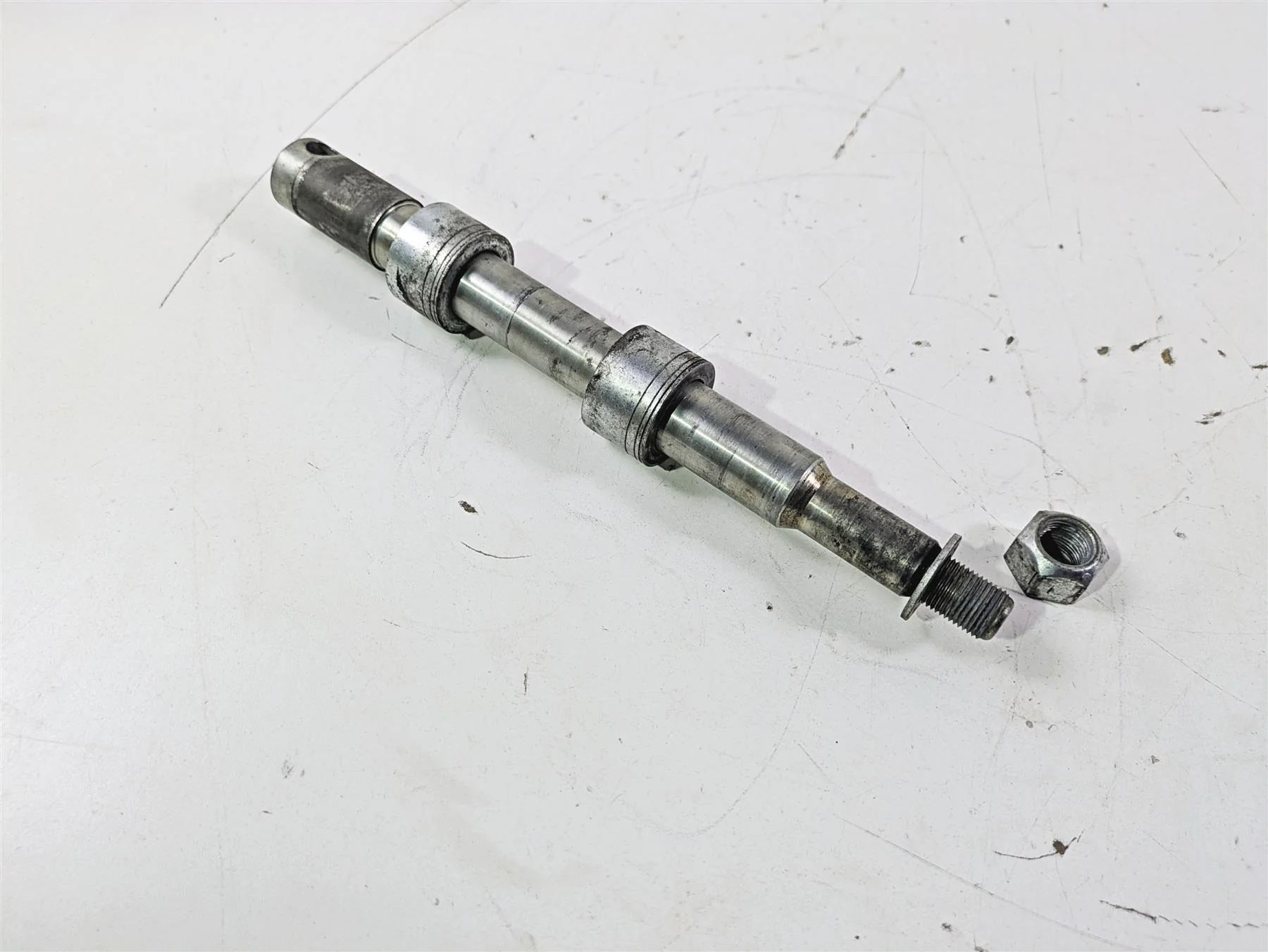 2011 Harley FXDC Dyna Super Glide Front Axle Wheel Spindle 25mm 41628-08 - Image 12