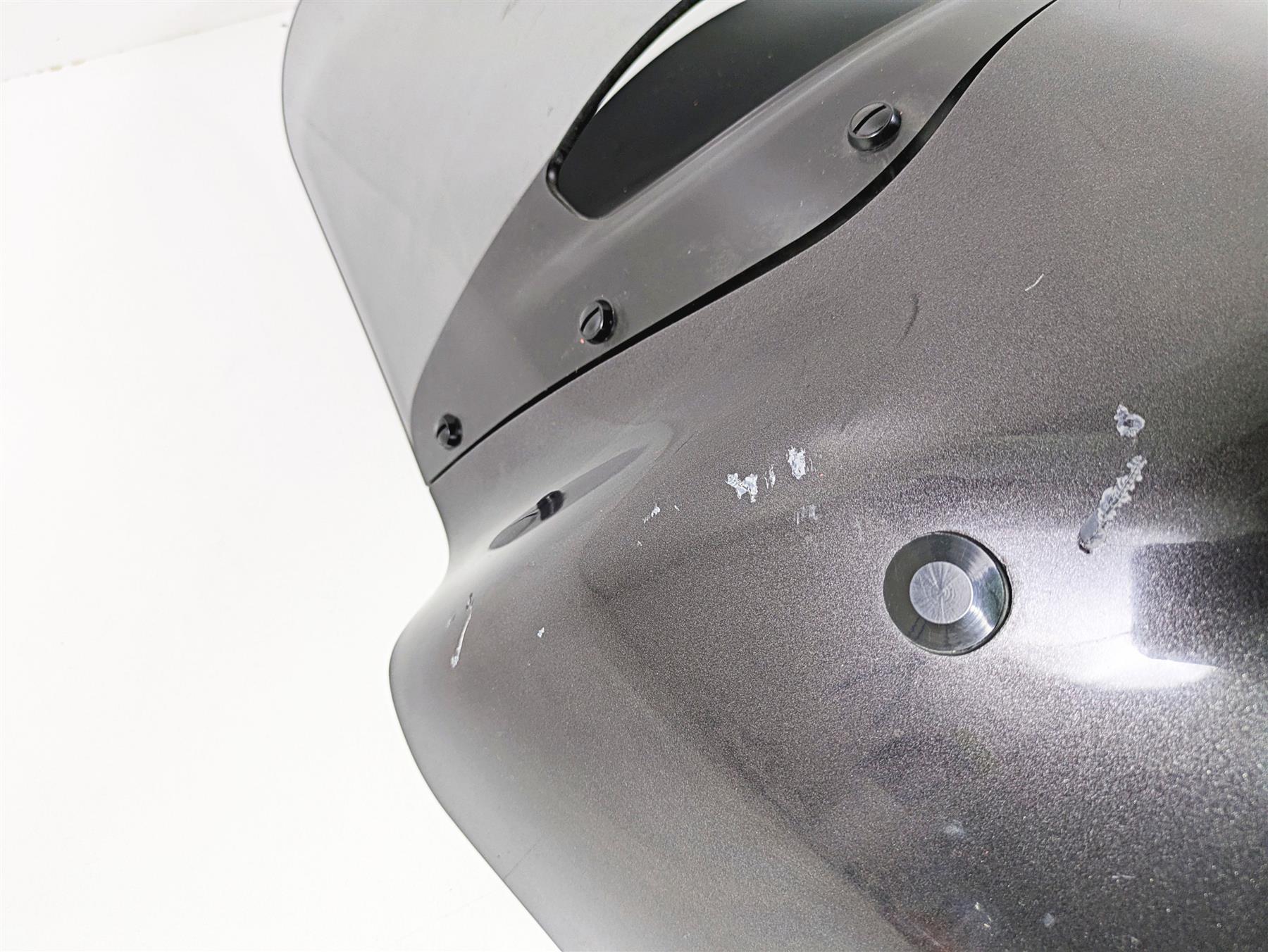 2011 Harley FXDC Dyna Super Glide Front Nose Headlight Cover Windshield & Mount - Image 3
