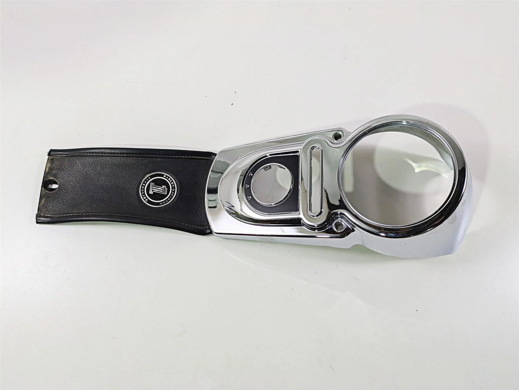 2011 Harley FXDC Dyna Super Glide Fuel Tank Dash Cover Panel 71211-04A 71204-04 - Image 5
