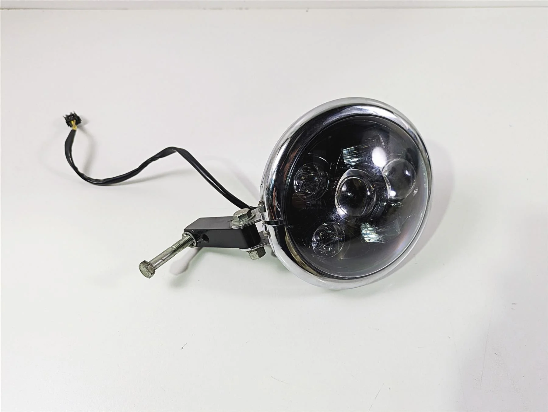 2011 Harley FXDC Dyna Super Glide Headlight Head Light Lamp Lens 69356-06A