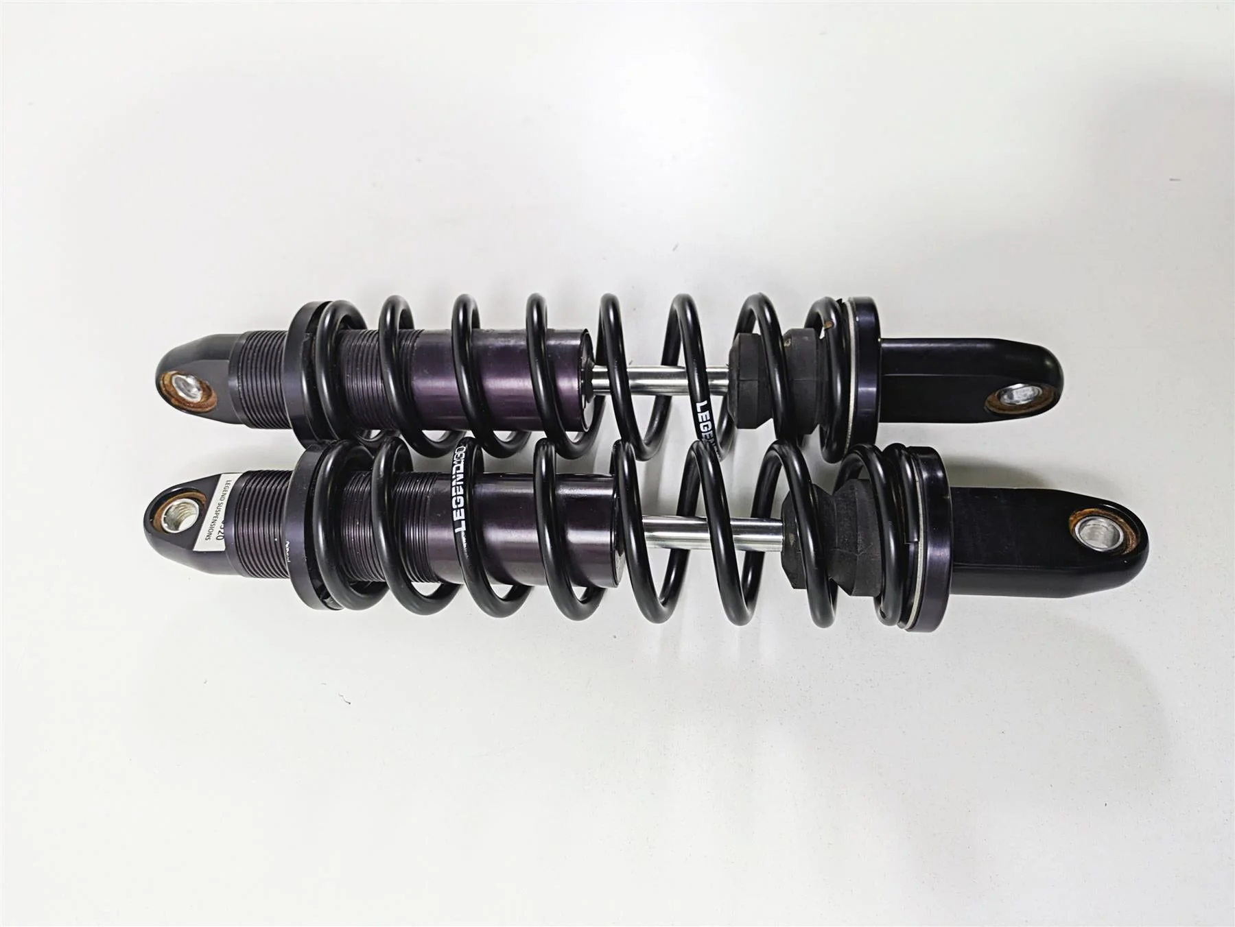 2011 Harley FXDC Dyna Super Glide Legend Rear Revo Shocks 14 Heavy Duty 13101097 - Image 2