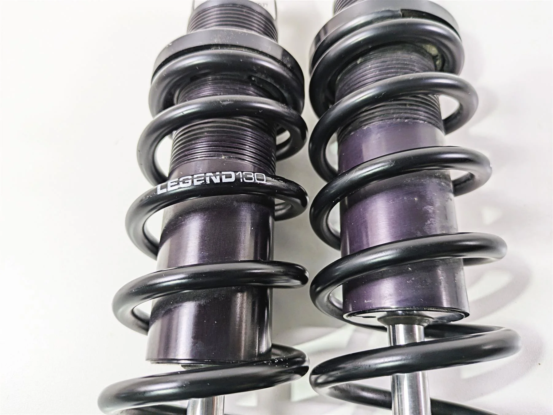 2011 Harley FXDC Dyna Super Glide Legend Rear Revo Shocks 14 Heavy Duty 13101097 - Image 7