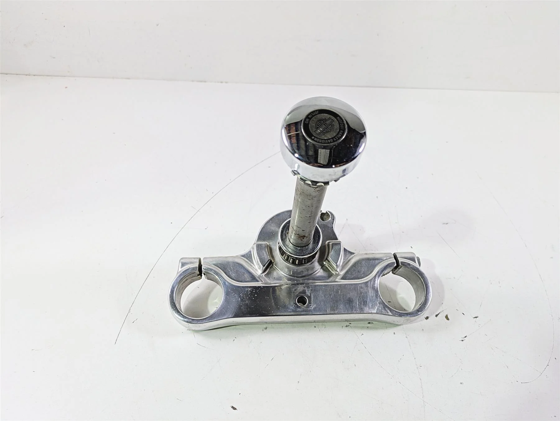 2011 Harley FXDC Dyna Super Glide Lower Triple Tree Clamp 49mm 45867-08