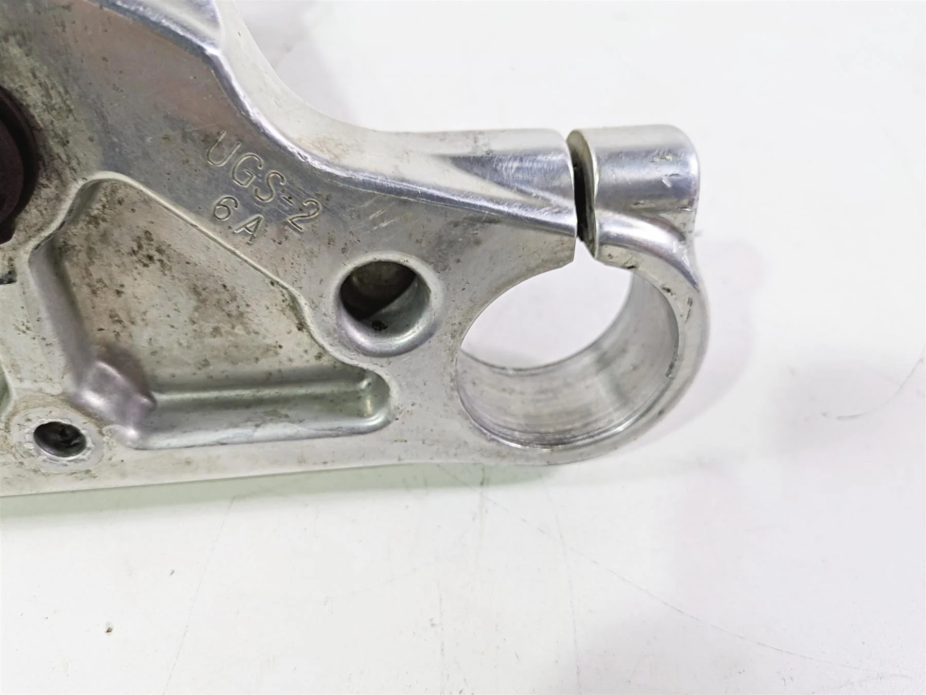 2011 Harley FXDC Dyna Super Glide Lower Triple Tree Clamp 49mm 45867-08 - Image 9