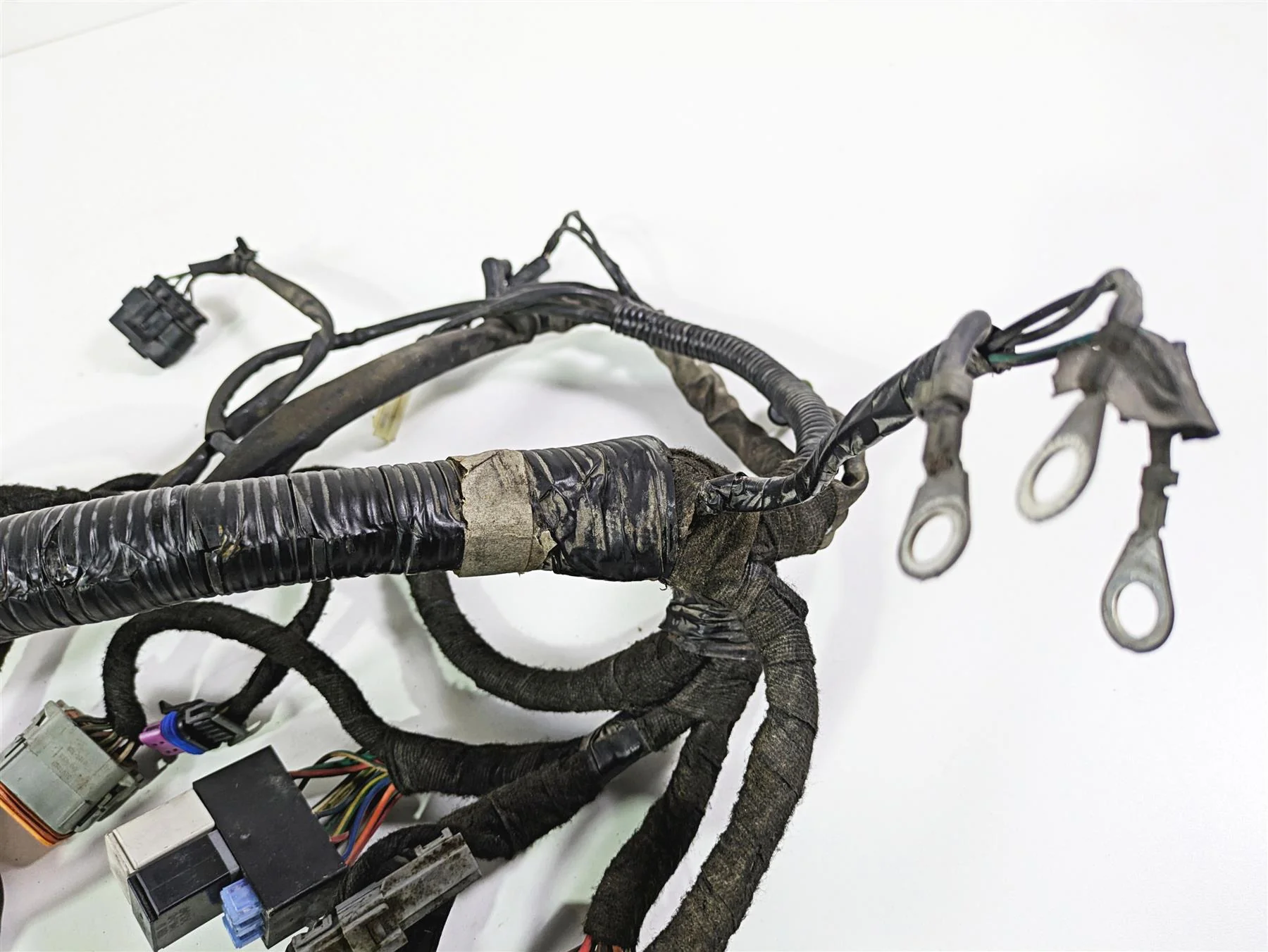 2011 Harley FXDC Dyna Super Glide Main Wiring Harness Loom - Non Abs 71072-12A - Image 12