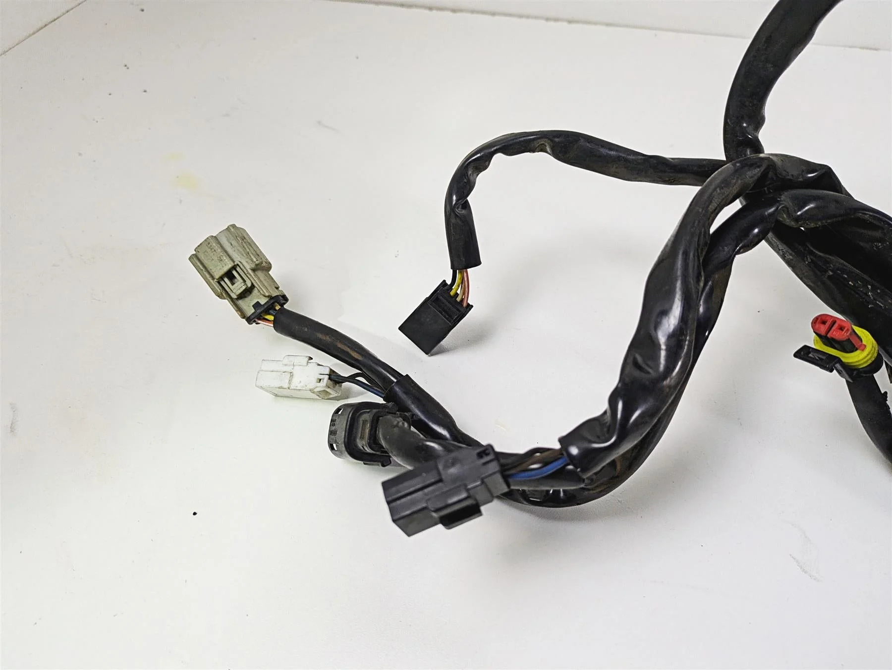 2011 Harley FXDC Dyna Super Glide Main Wiring Harness Loom - Non Abs 71072-12A - Image 8
