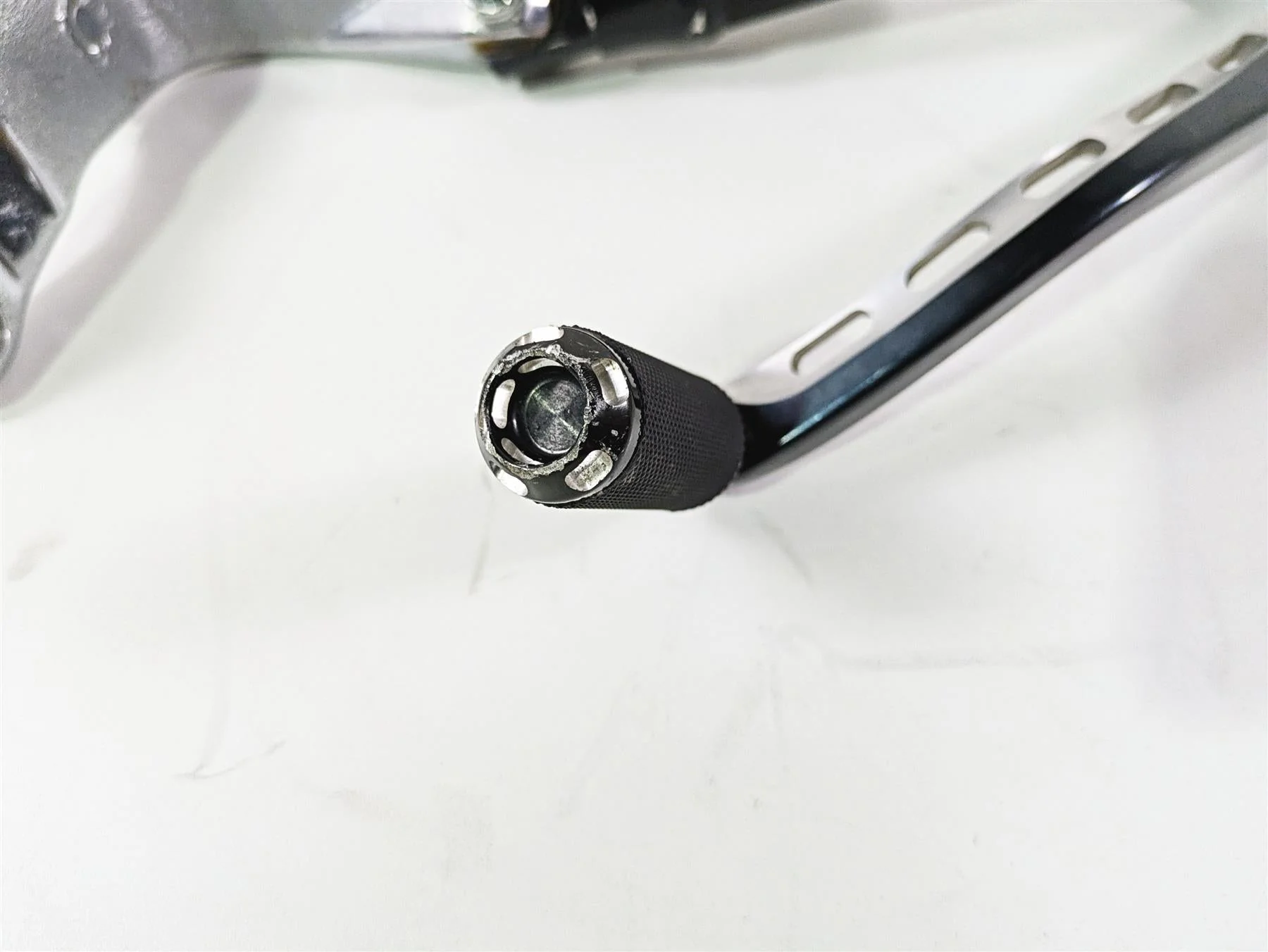 2011 Harley FXDC Dyna Super Glide Performance Machine Apex Brake Lever & Peg - Image 5