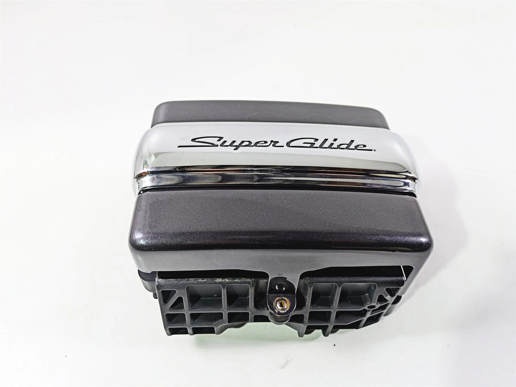 2011 Harley FXDC Dyna Super Glide Right Battery Tray Stay & Cover 70379-06A