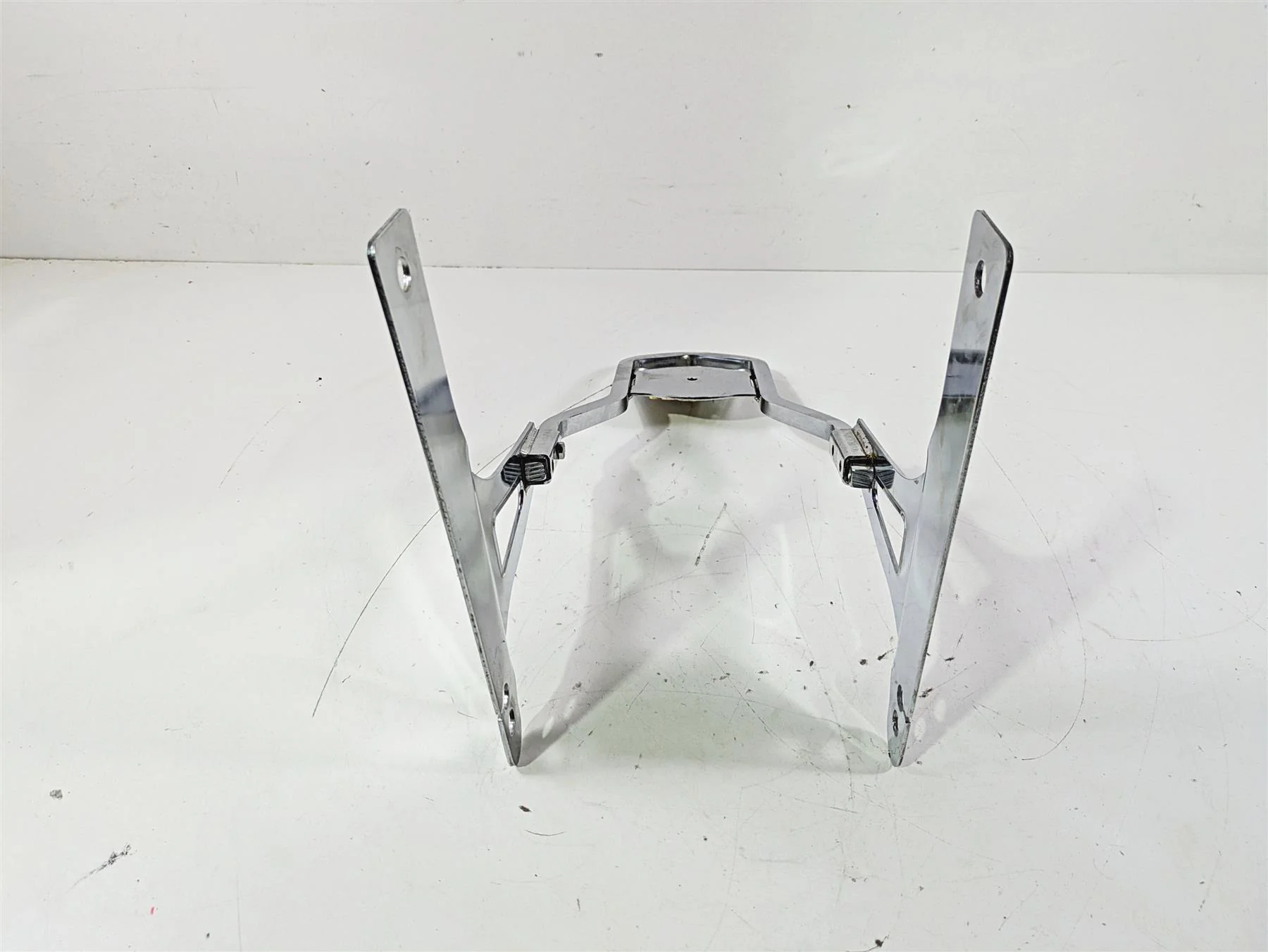 2011 Harley FXDC Dyna Super Glide Sissy Bar Rear Backrest Back Rest 18" - Image 7