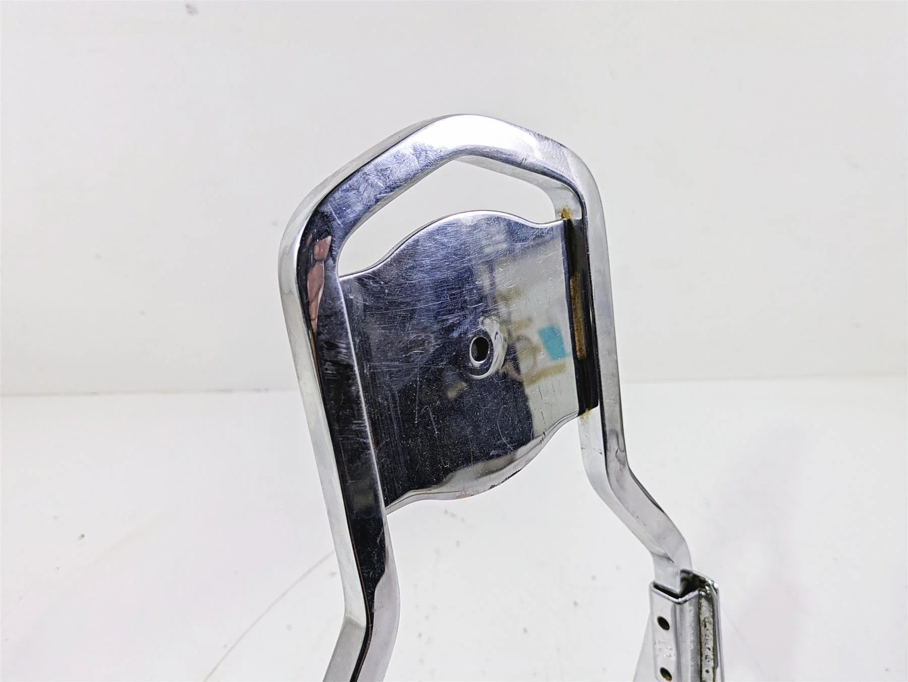 2011 Harley FXDC Dyna Super Glide Sissy Bar Rear Backrest Back Rest 18" - Image 9
