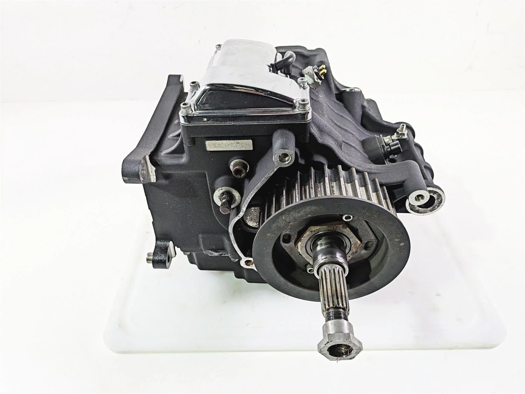2011 Harley FXDC Dyna Super Glide Transmission Gear Box 6 Speed 33083-10A - Image 8