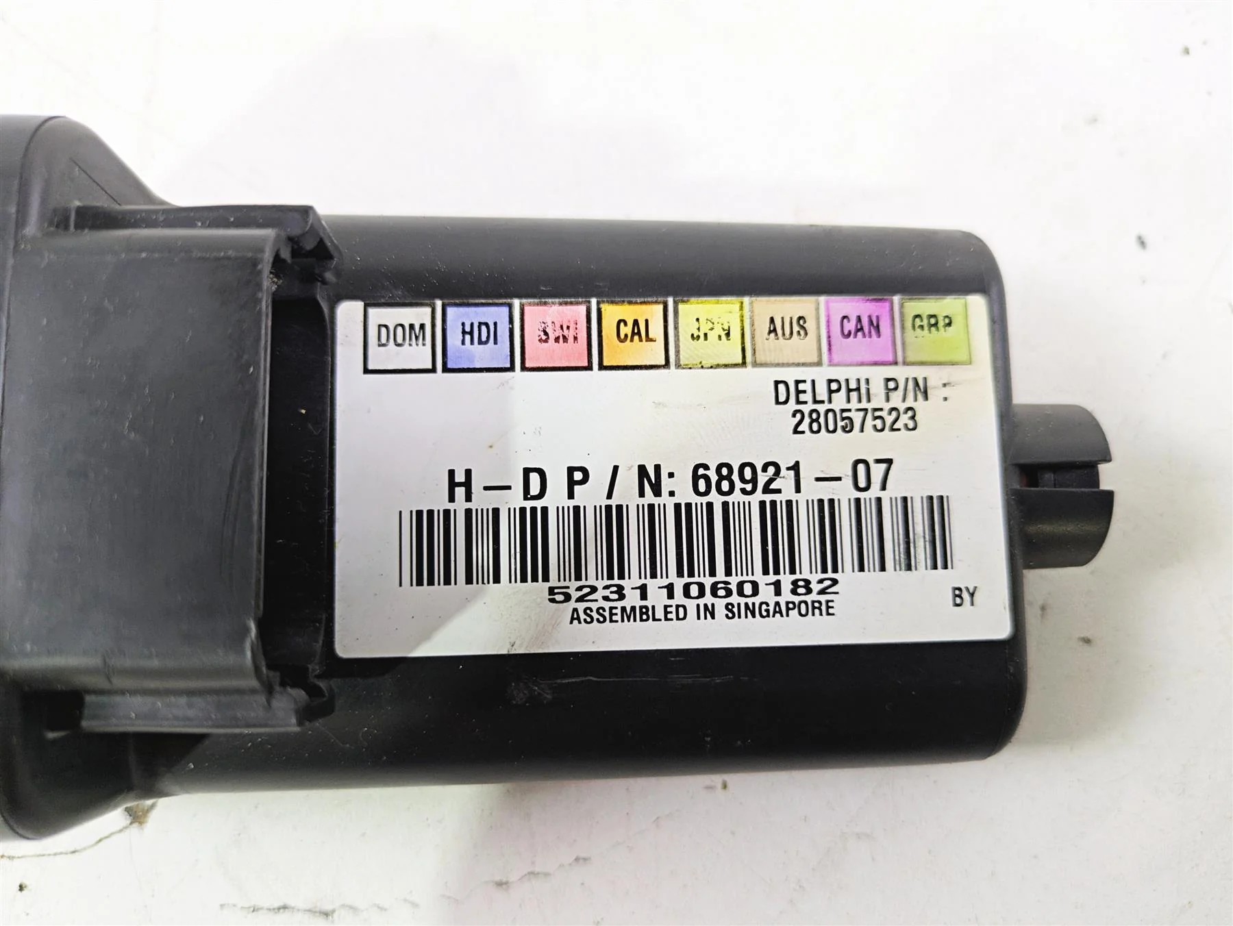 2011 Harley FXDC Dyna Super Glide Tsm Turn Signal Module  68921-07 - Image 2